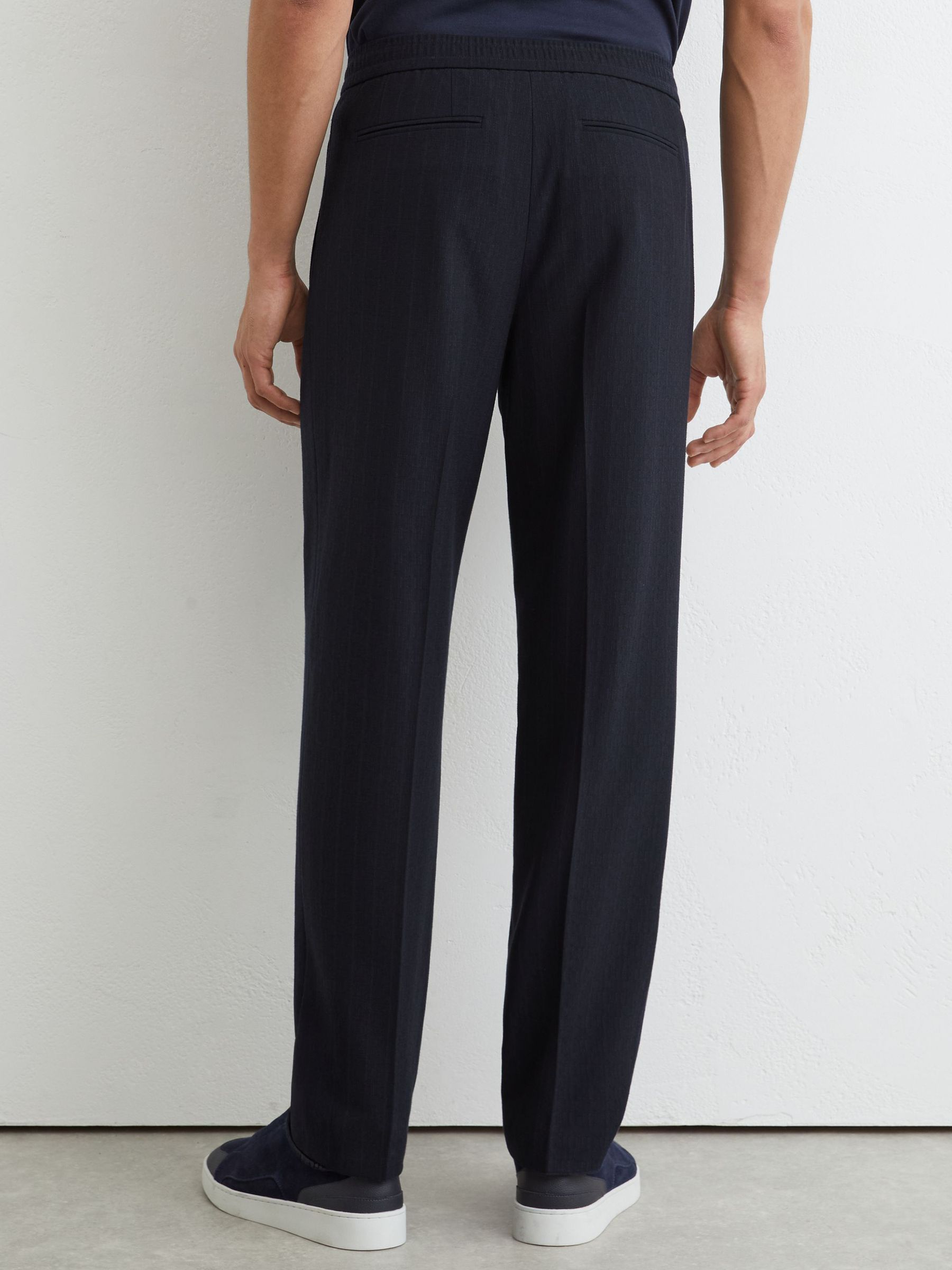 Trousers in Navy - Image 5 of 6