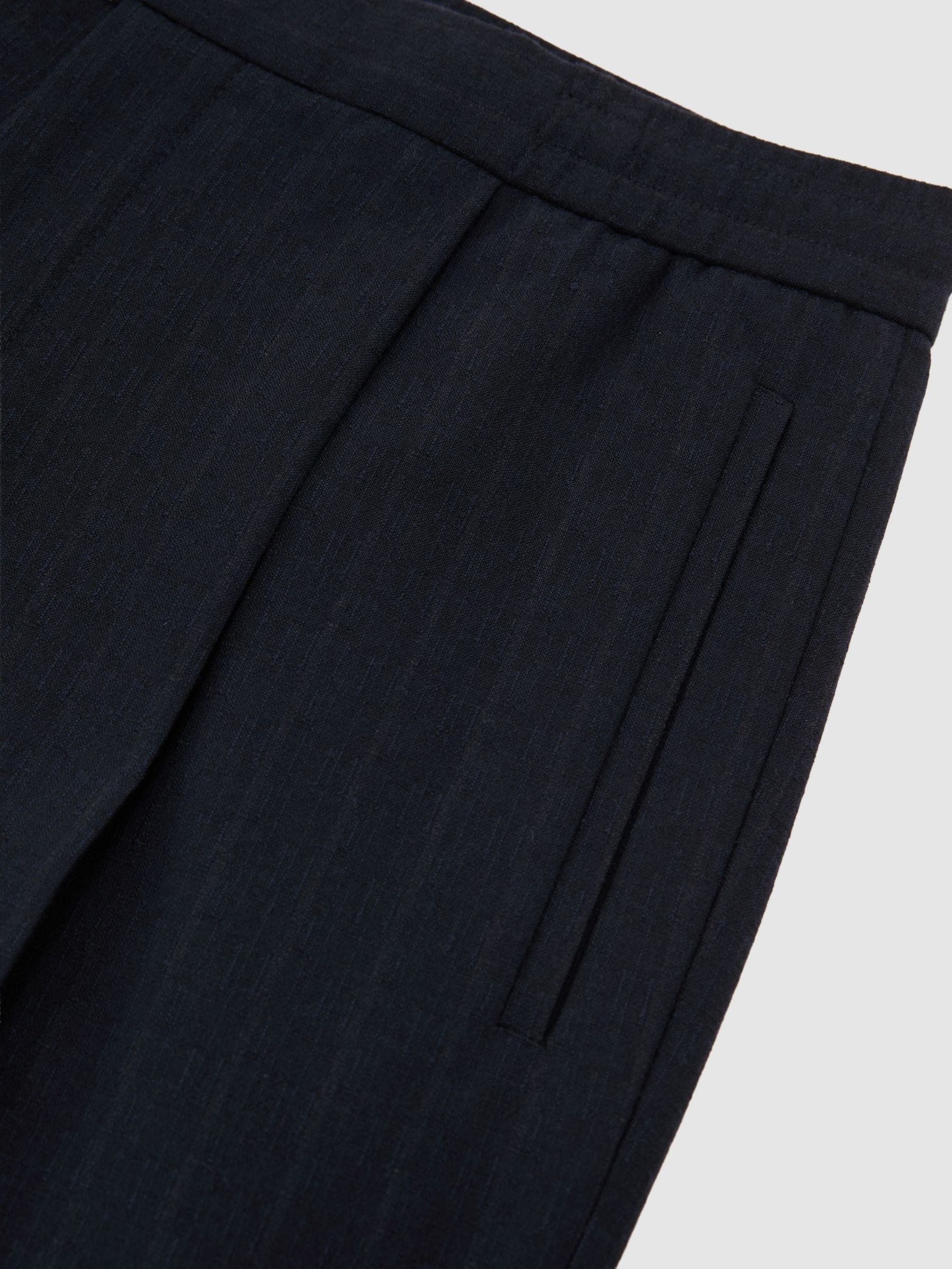 Trousers in Navy - Image 6 of 6