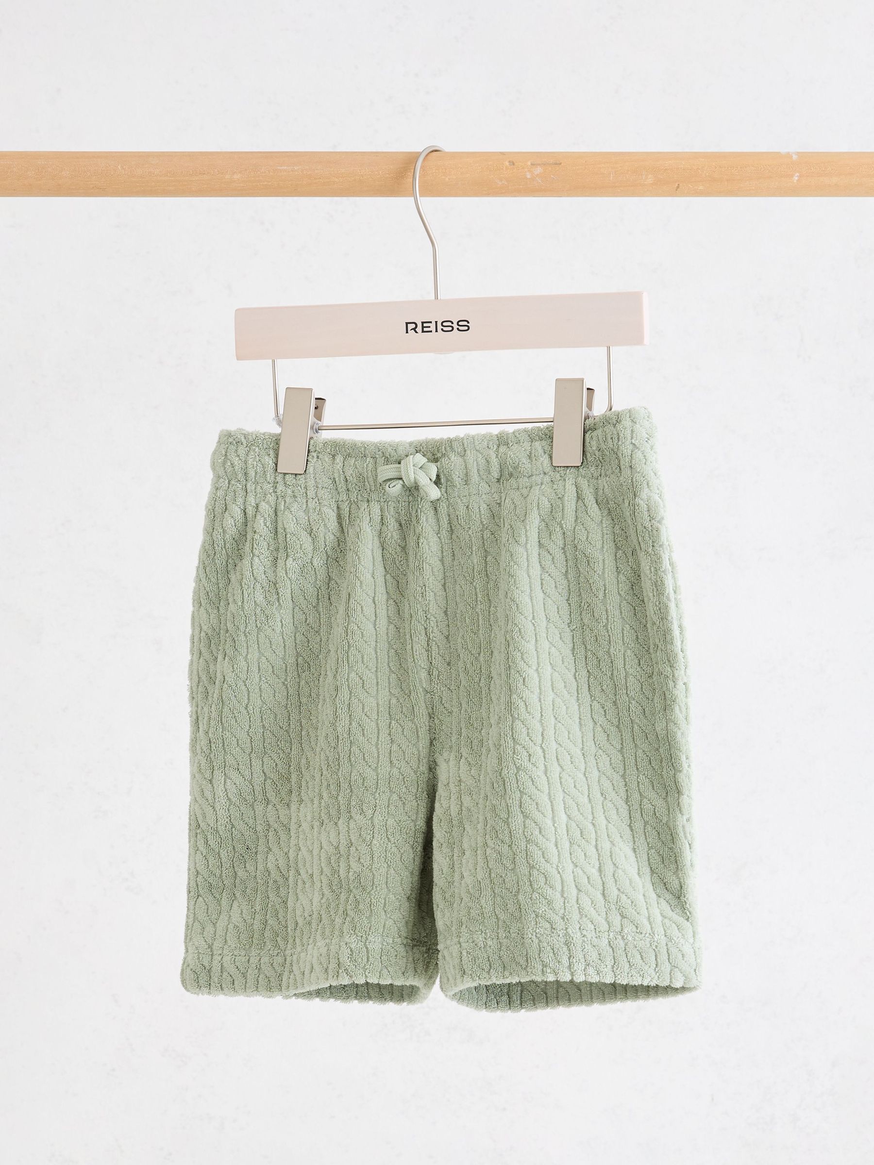 Towelling Drawstring Shorts