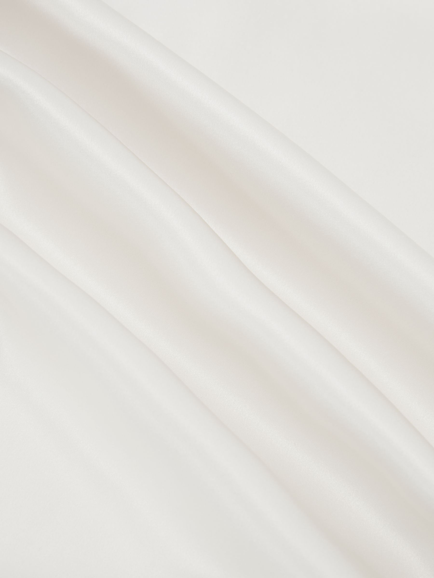 Silk Sleeveless Shirt in Ivory - image 3