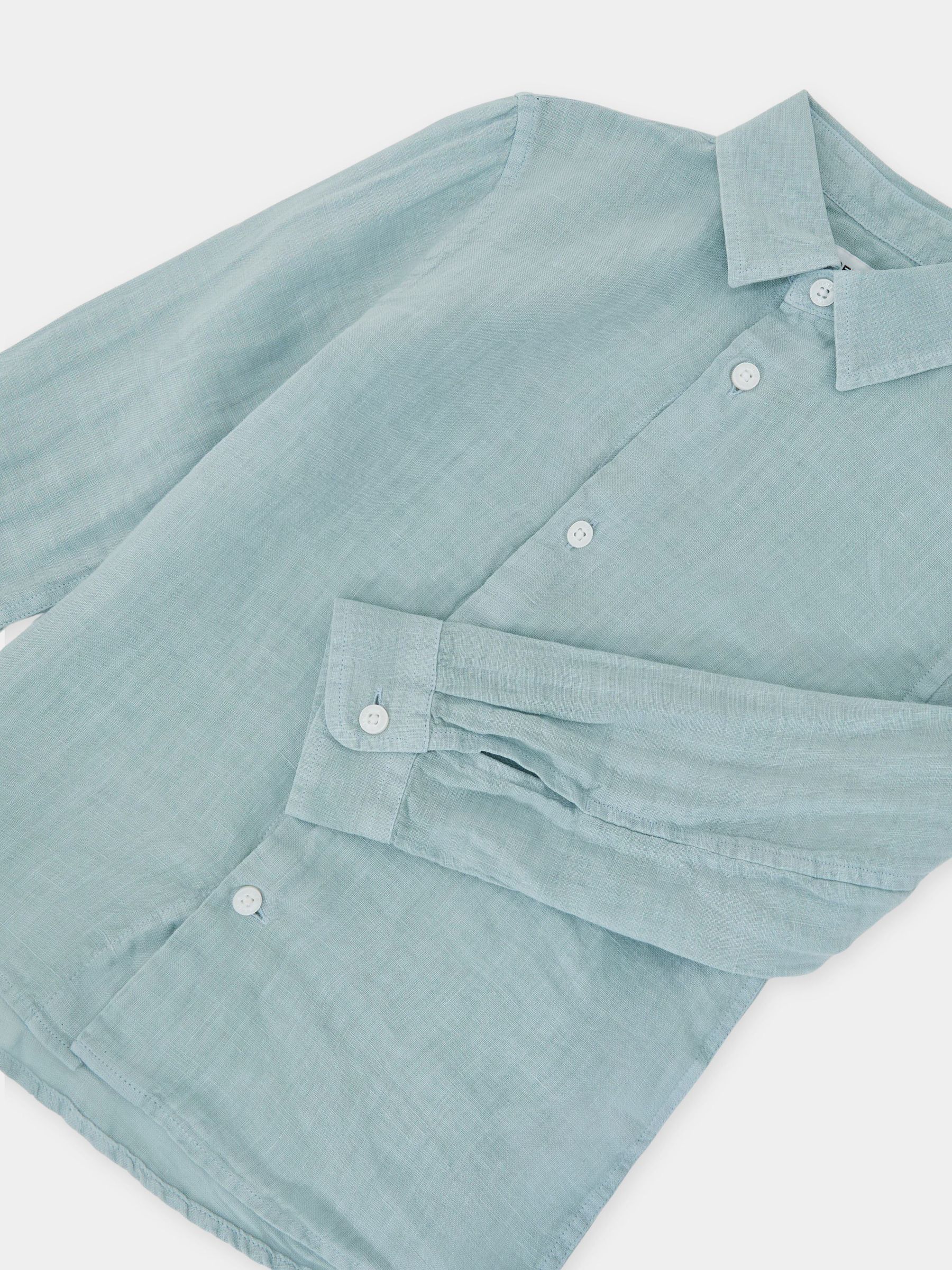 Shirt in Ultramarine Green - Image 1 of 3 Shirt in Ultramarine Green - Image 1 of 3