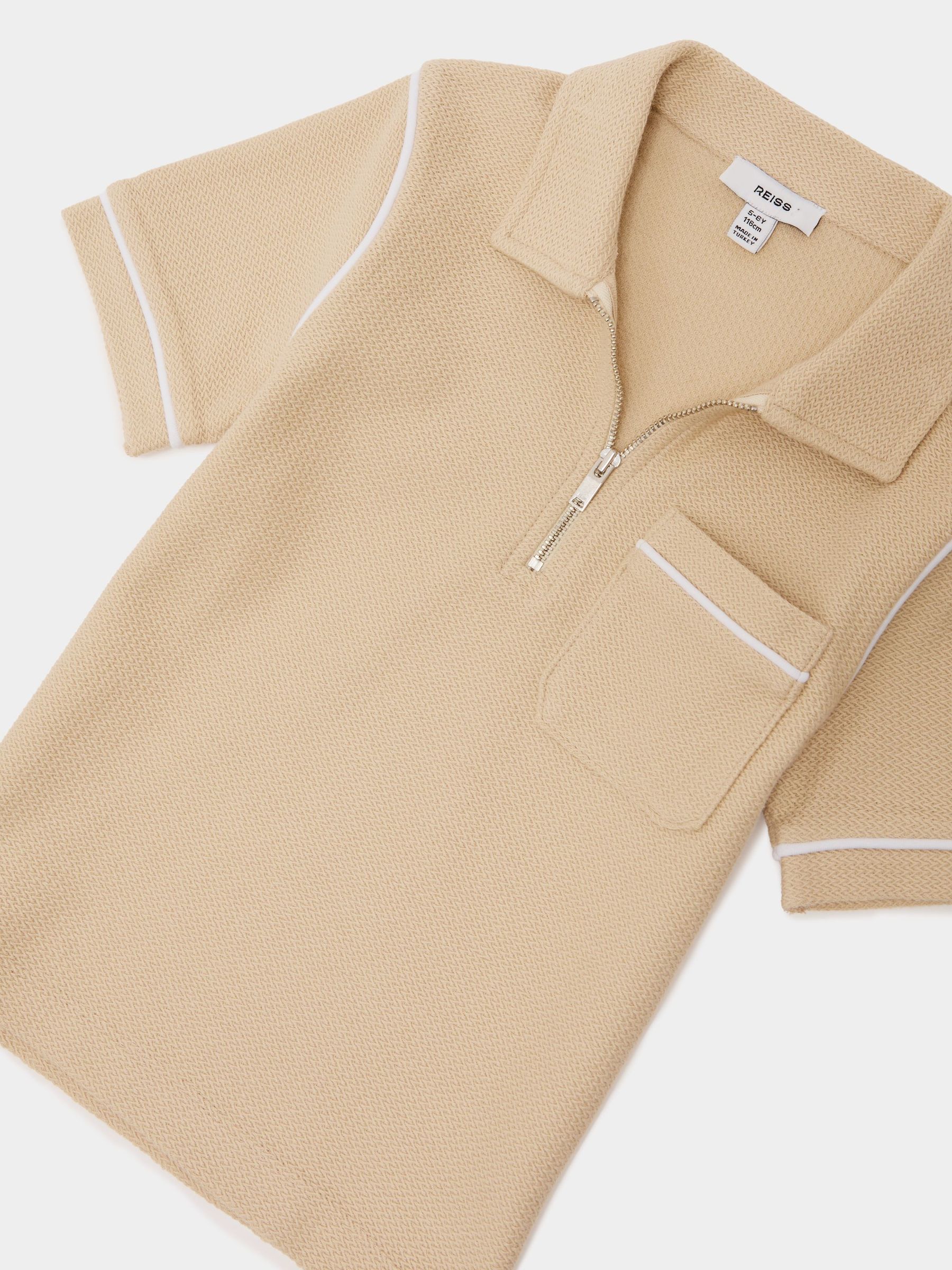 Polo Shirt in Natural - Image 3 of 3