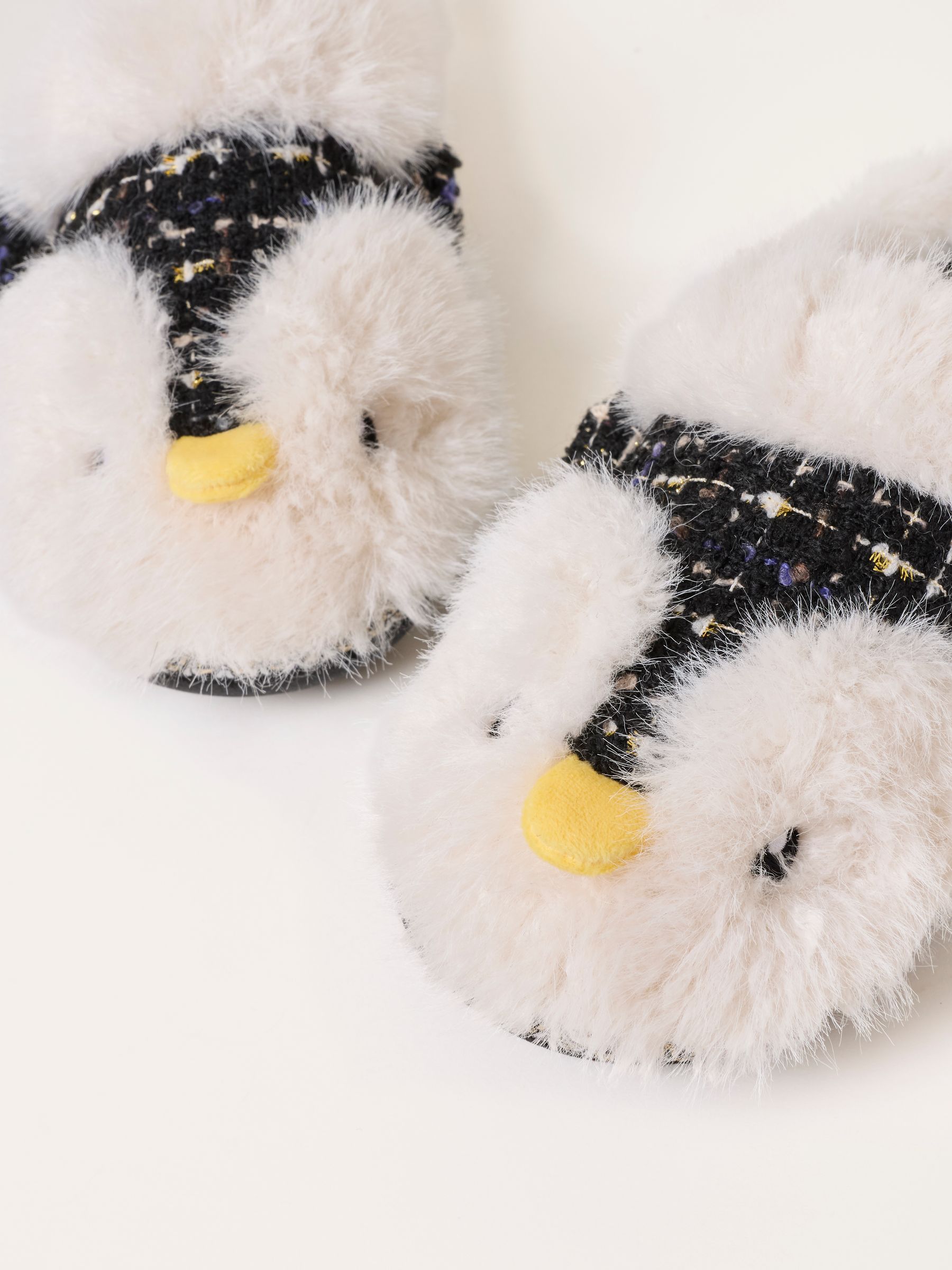Novelty Black Penguin Mule Slipper - Image 2 of 3