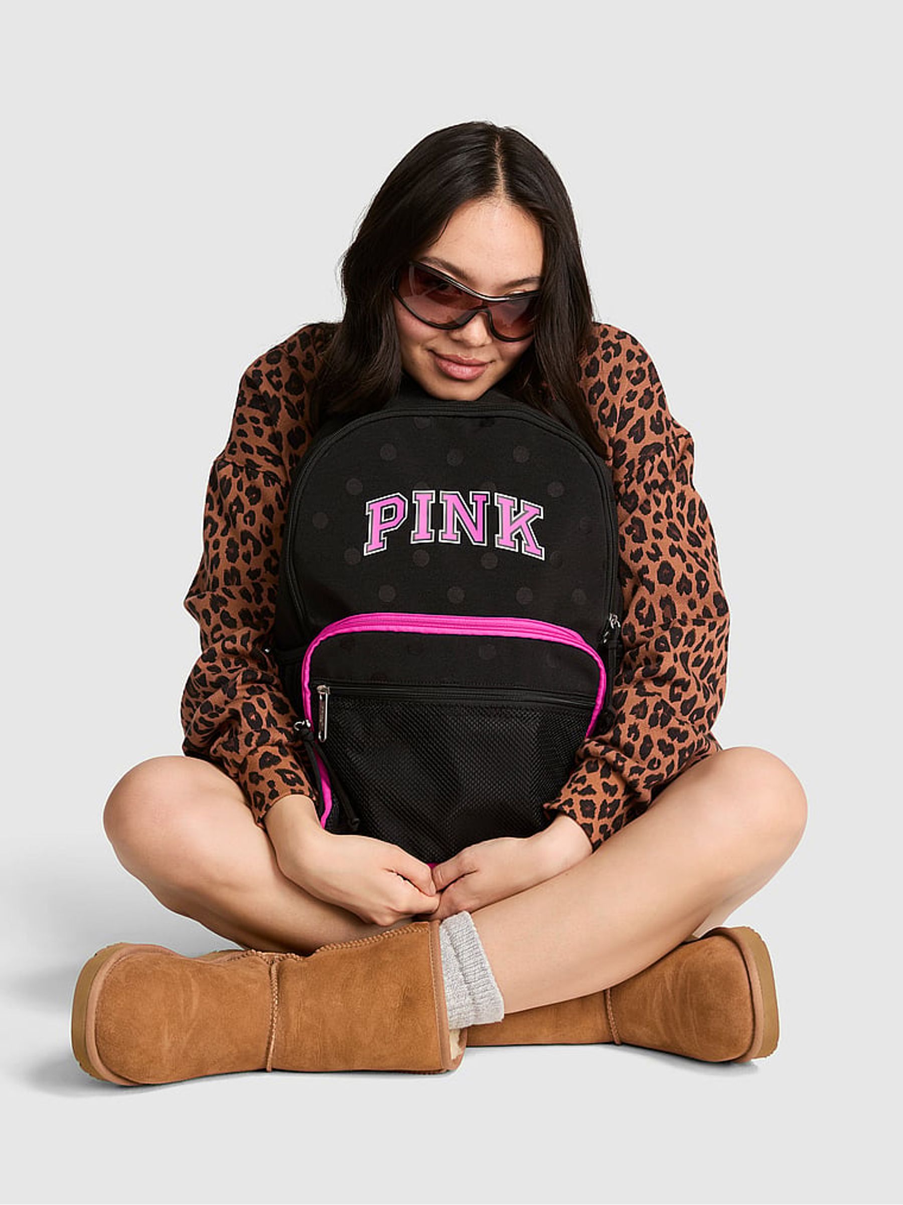 Black Polka Dot Backpack - Image 1 of 3