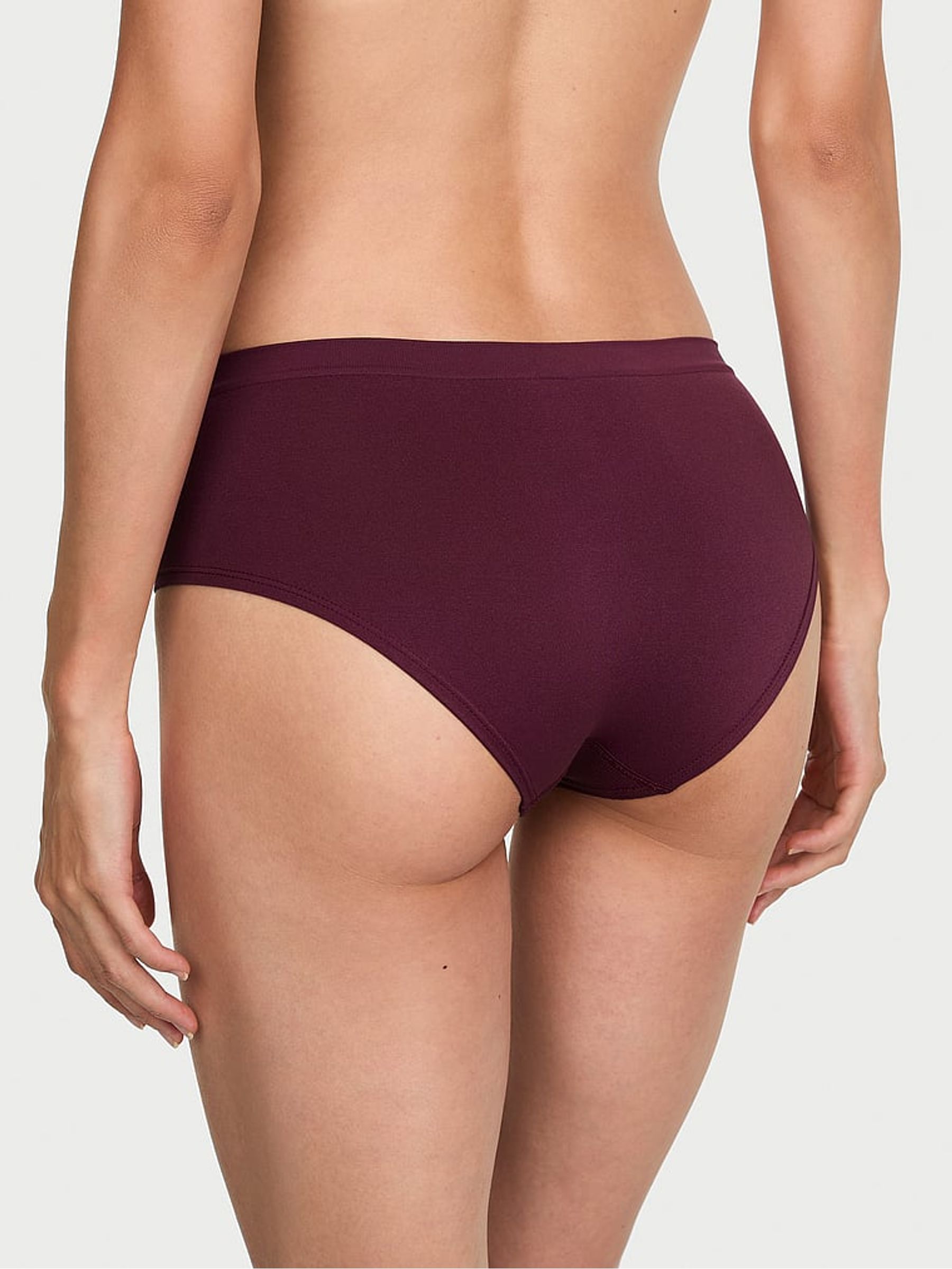 Rich Maroon Red Hipster Knickers - Image 2 of 2