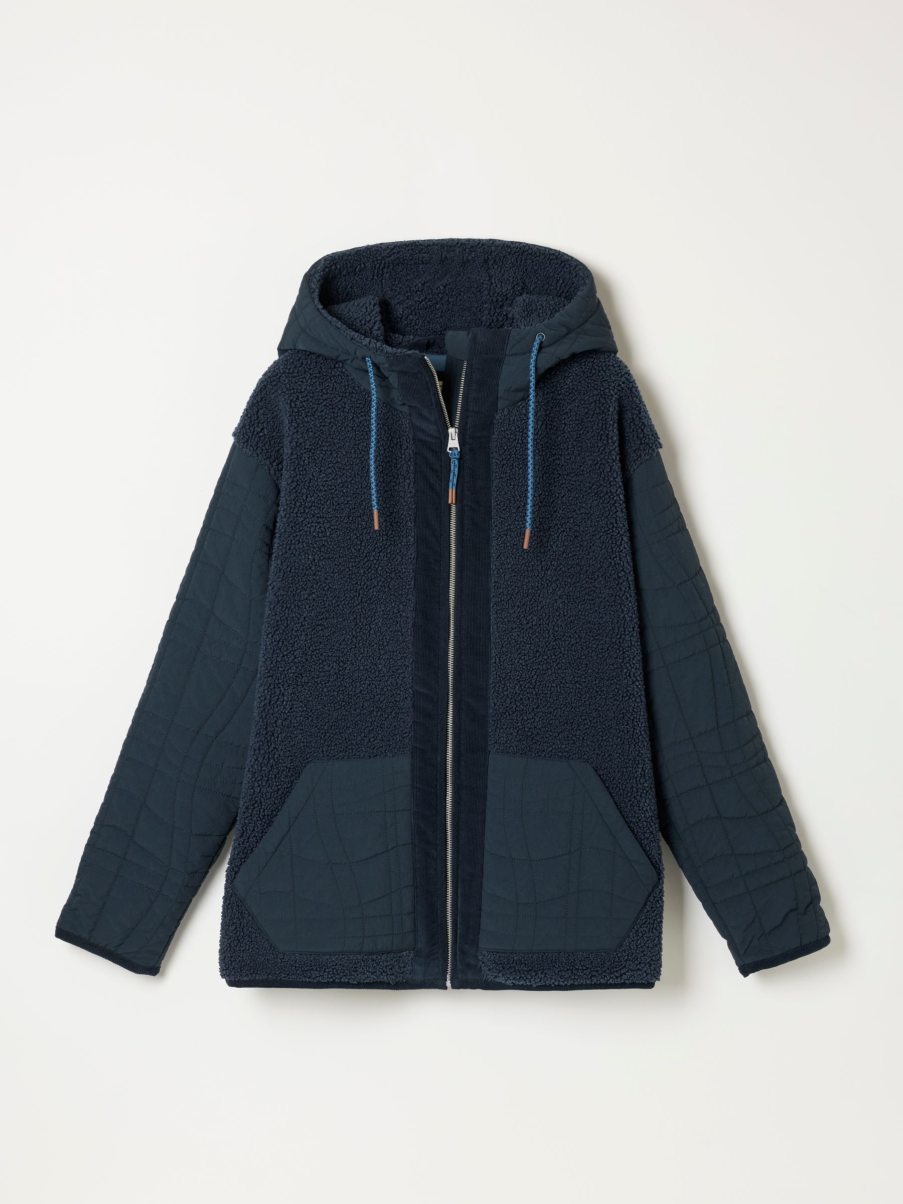 Clifton Navy Petite Fleece Jacket - Image 7 of 7 Clifton Navy Petite Fleece Jacket - Image 7 of 7