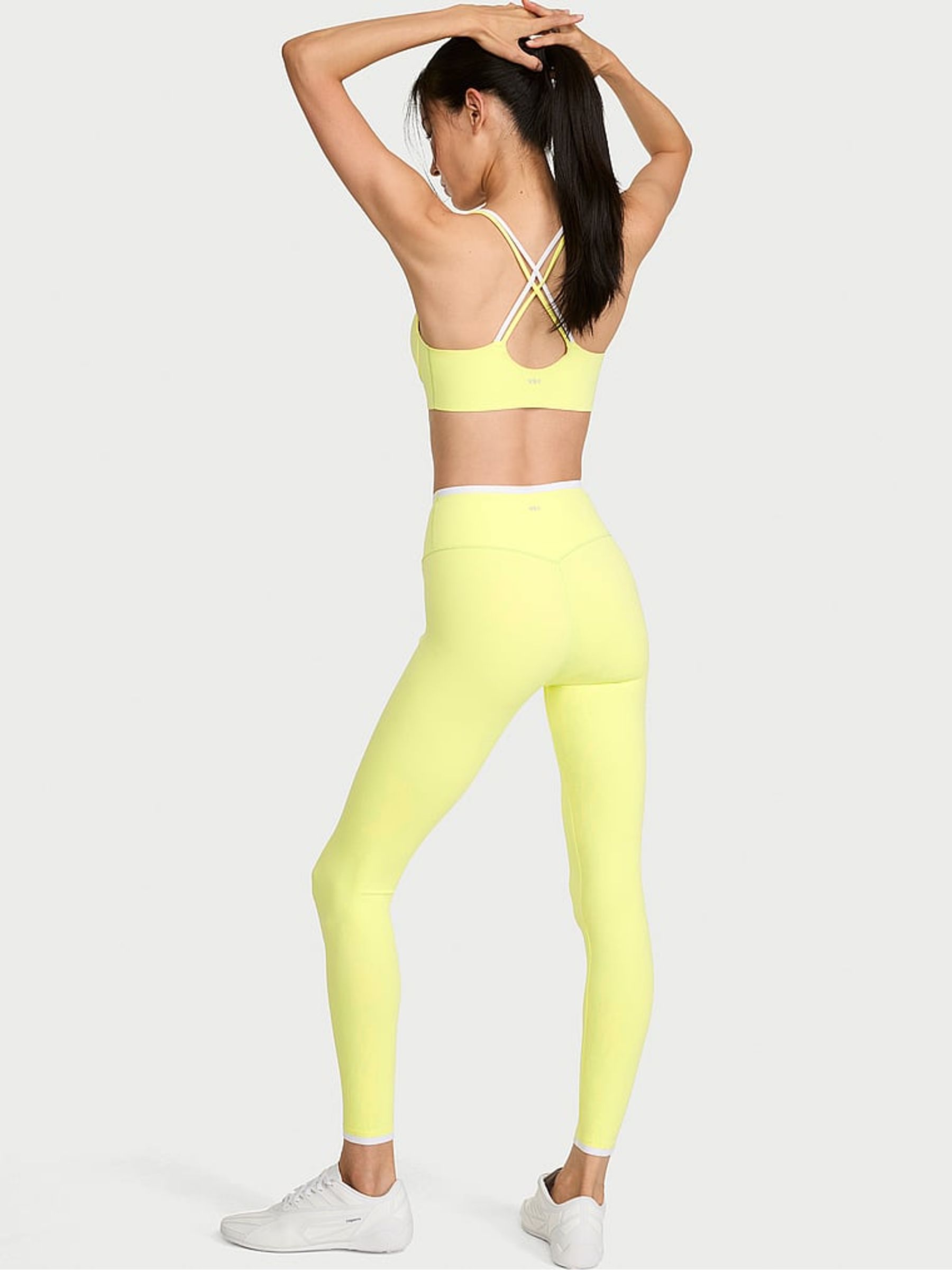 Lime Yellow Elevate™ Leggings - Image 3 of 3 Lime Yellow Elevate™ Leggings - Image 3 of 3