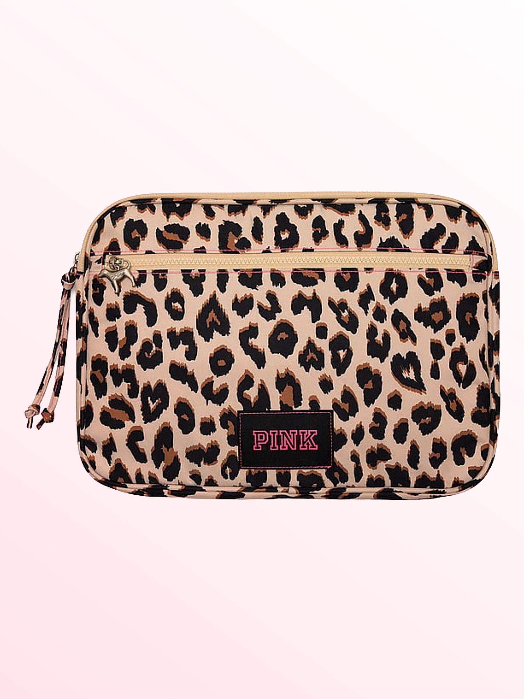 Leopard Brown Laptop Case - Image 1 of 2