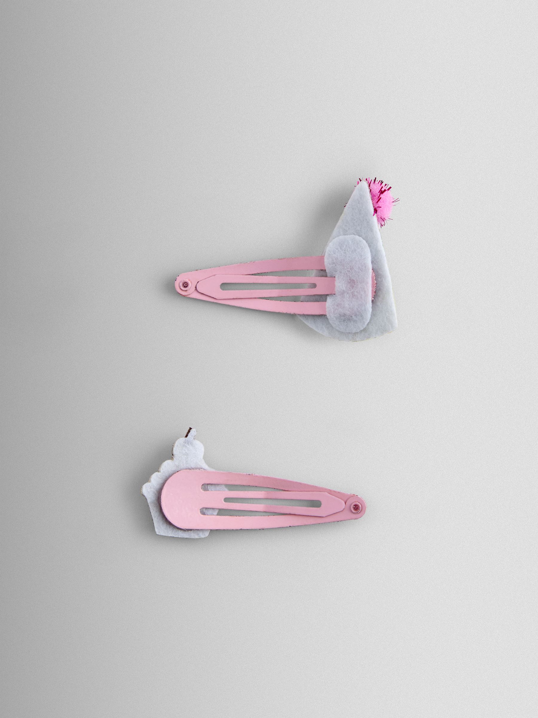 Bright Pink 2-Pack Party Clips - Image 3 of 4