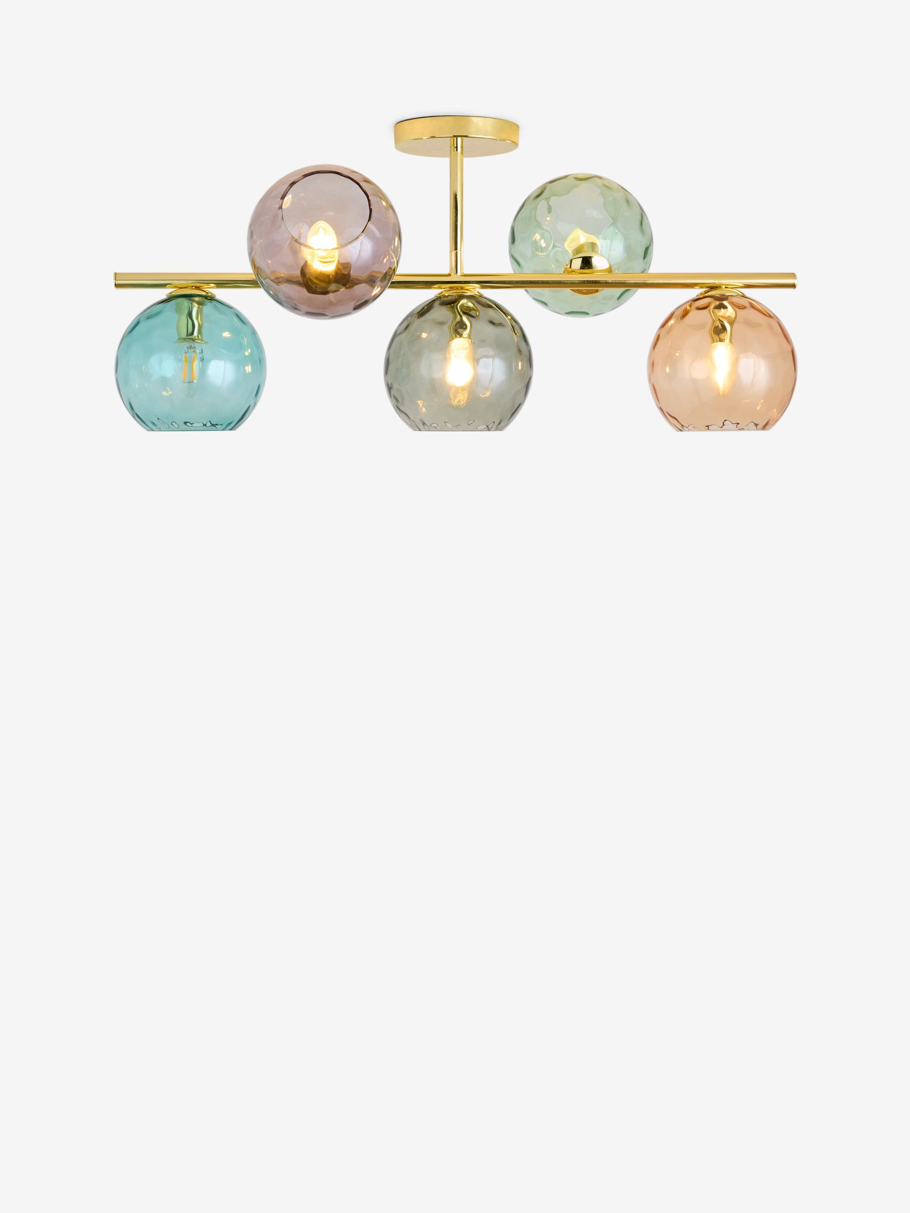 Ilaria Regular Flush Ceiling Light in Multi - Image 4 of 4