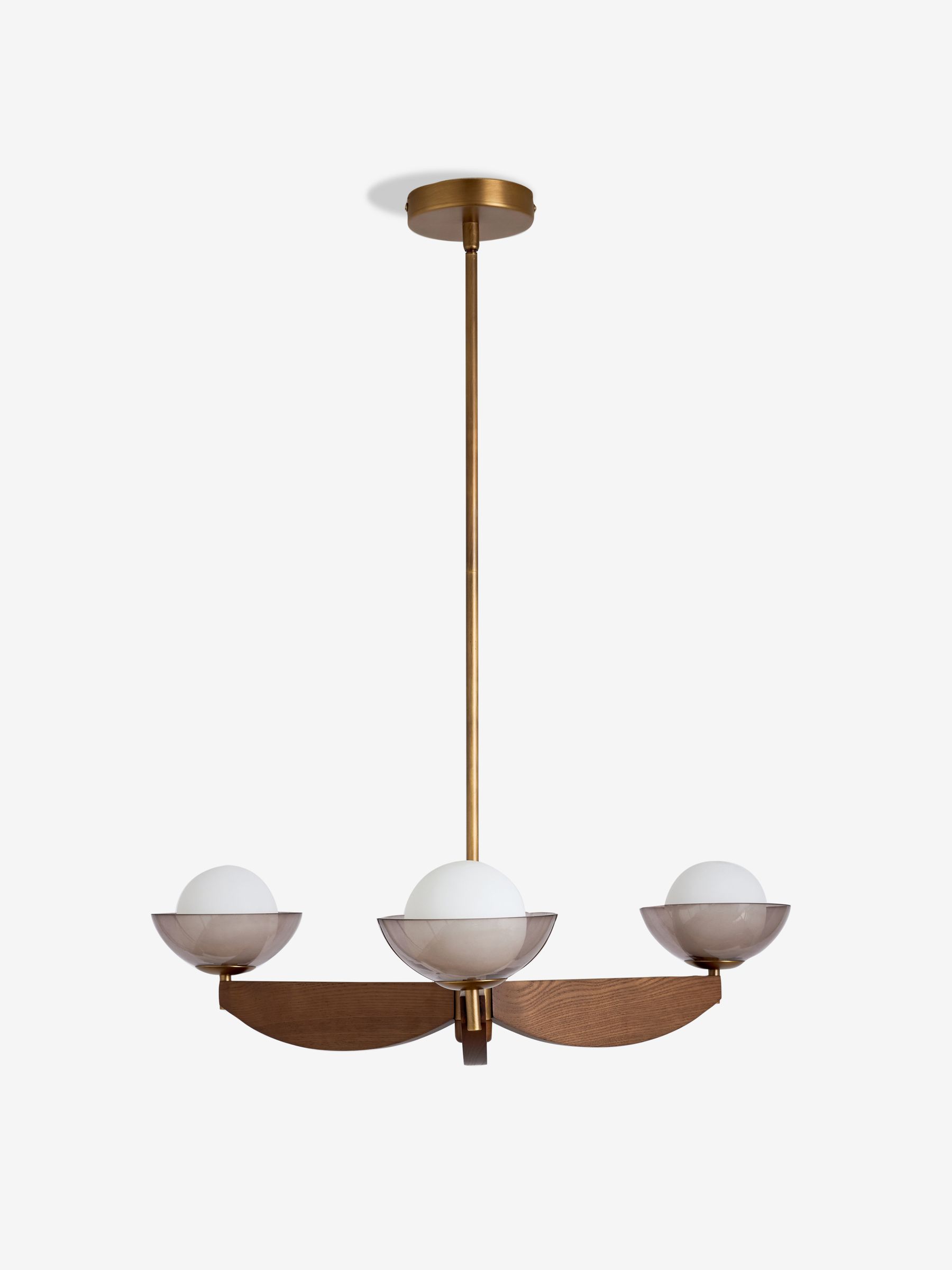 Small Layla Ceiling Light in Wood - Image 4 of 5