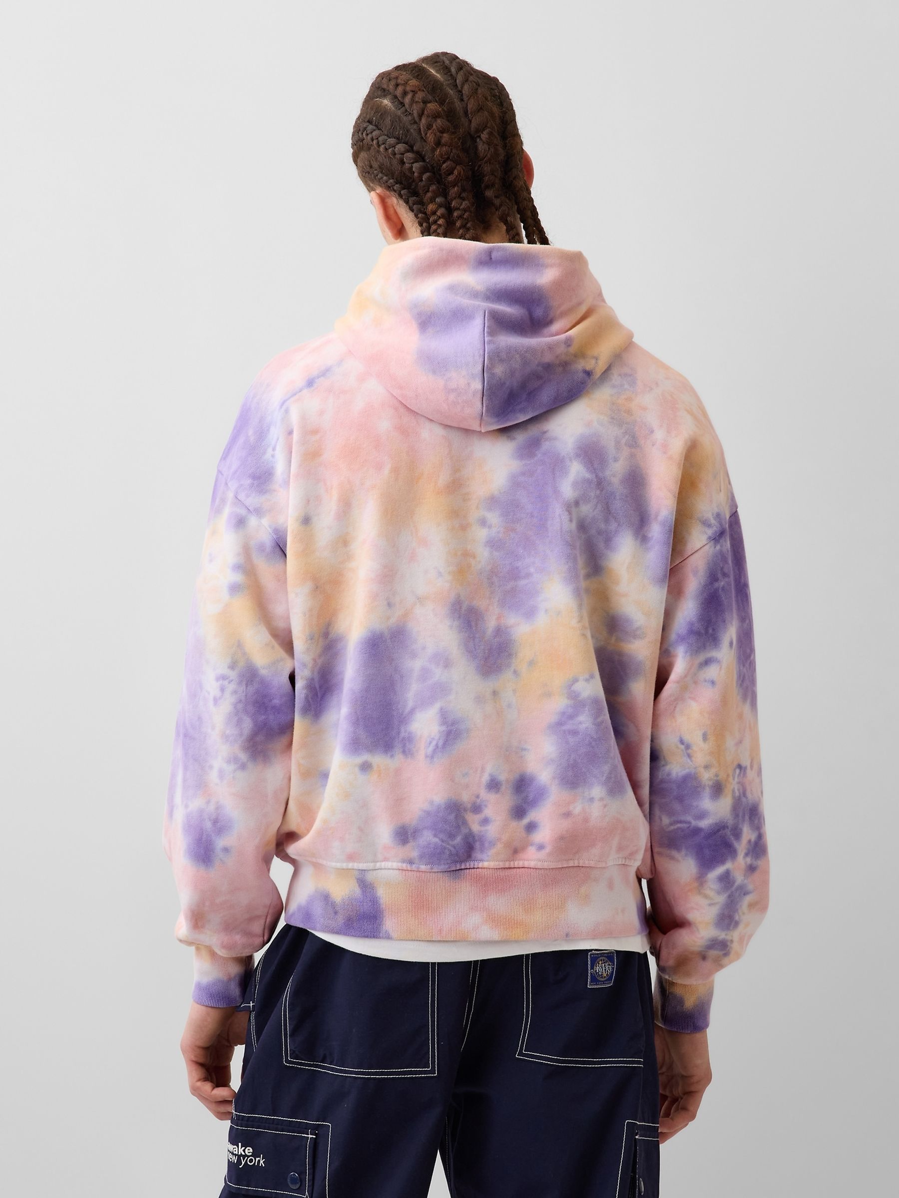 Gap x Awake NY Pink Heavyweight Oversized Logo Hoodie - Image 2 of 6
