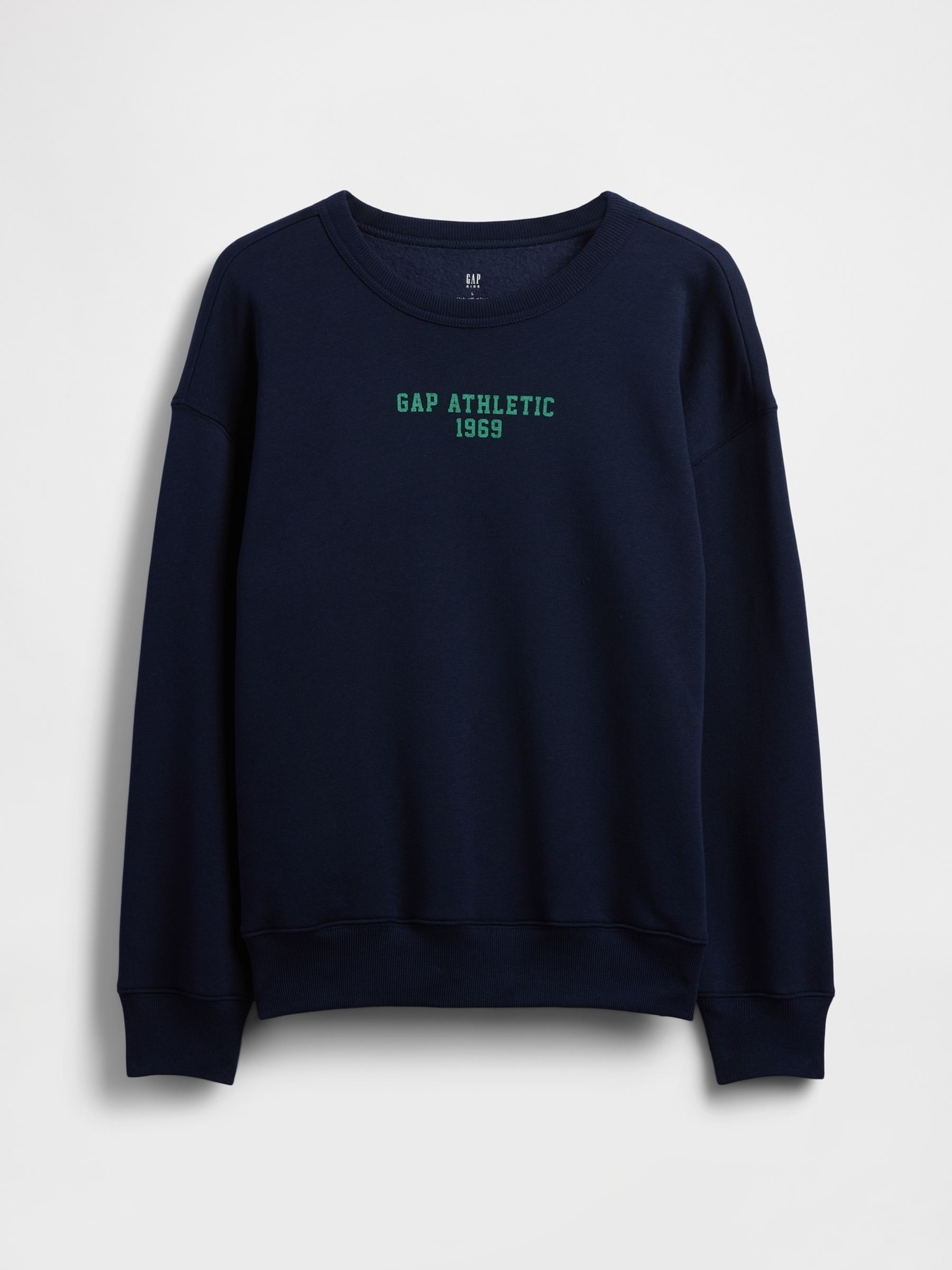 Navy Relaxed Graphic Sweatshirt - Image 4 of 5