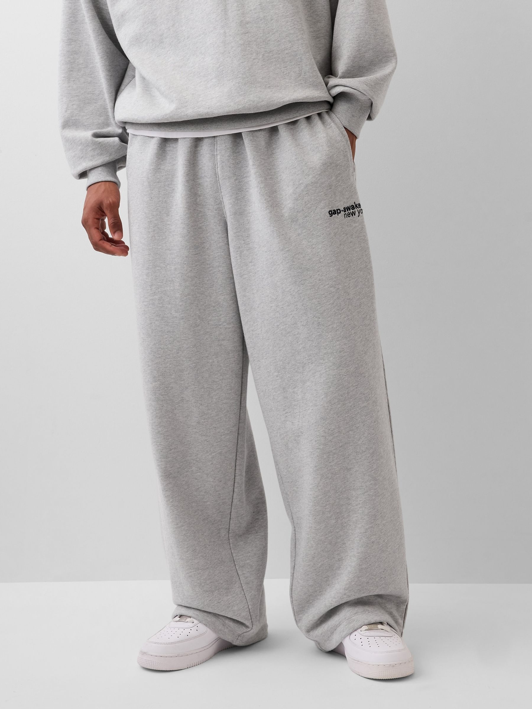Gap x Awake NY Grey Heavyweight Baggy Joggers - Image 1 of 6
