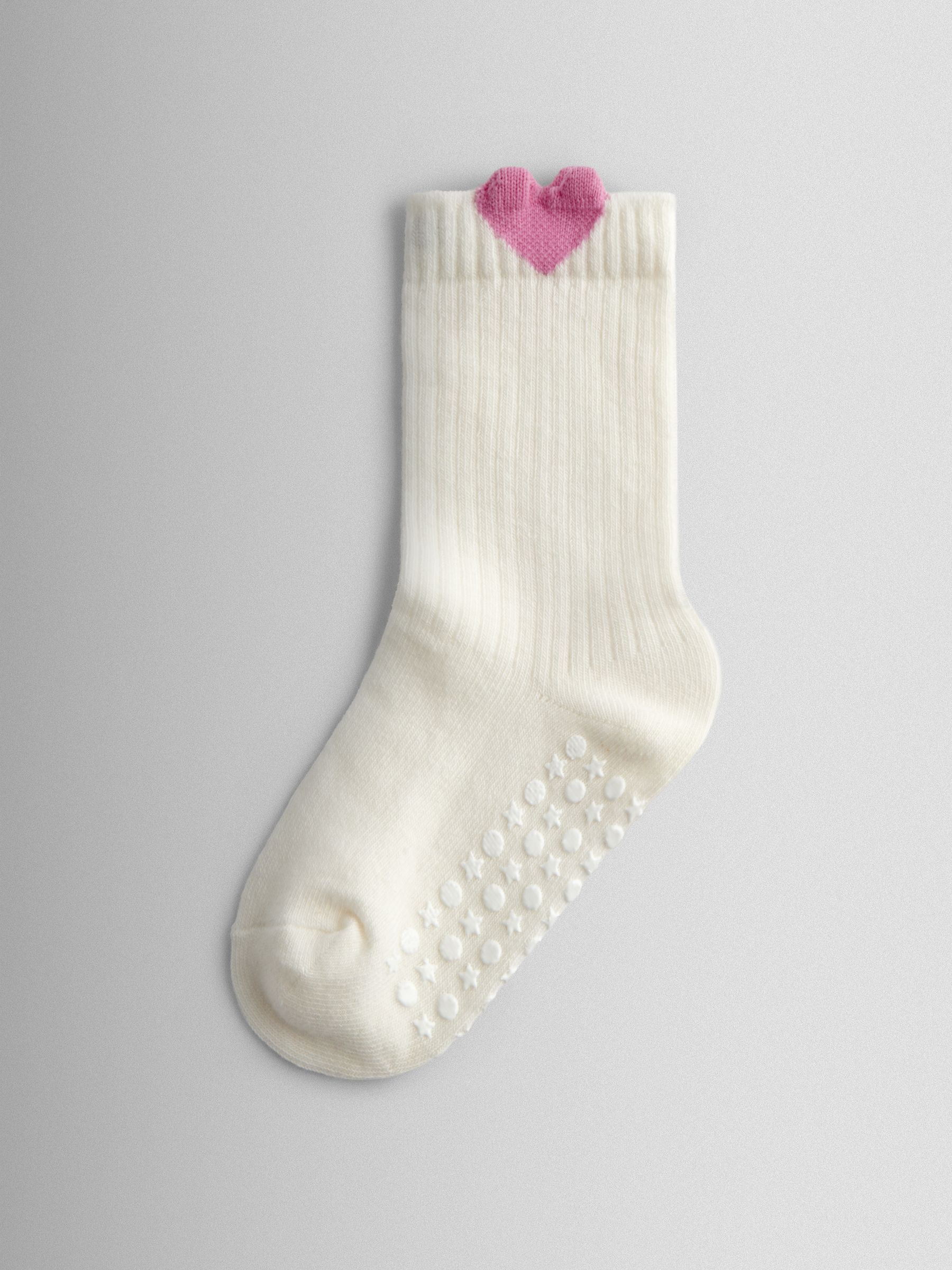 Pink 5-Pack Heart Socks - Image 3 of 7