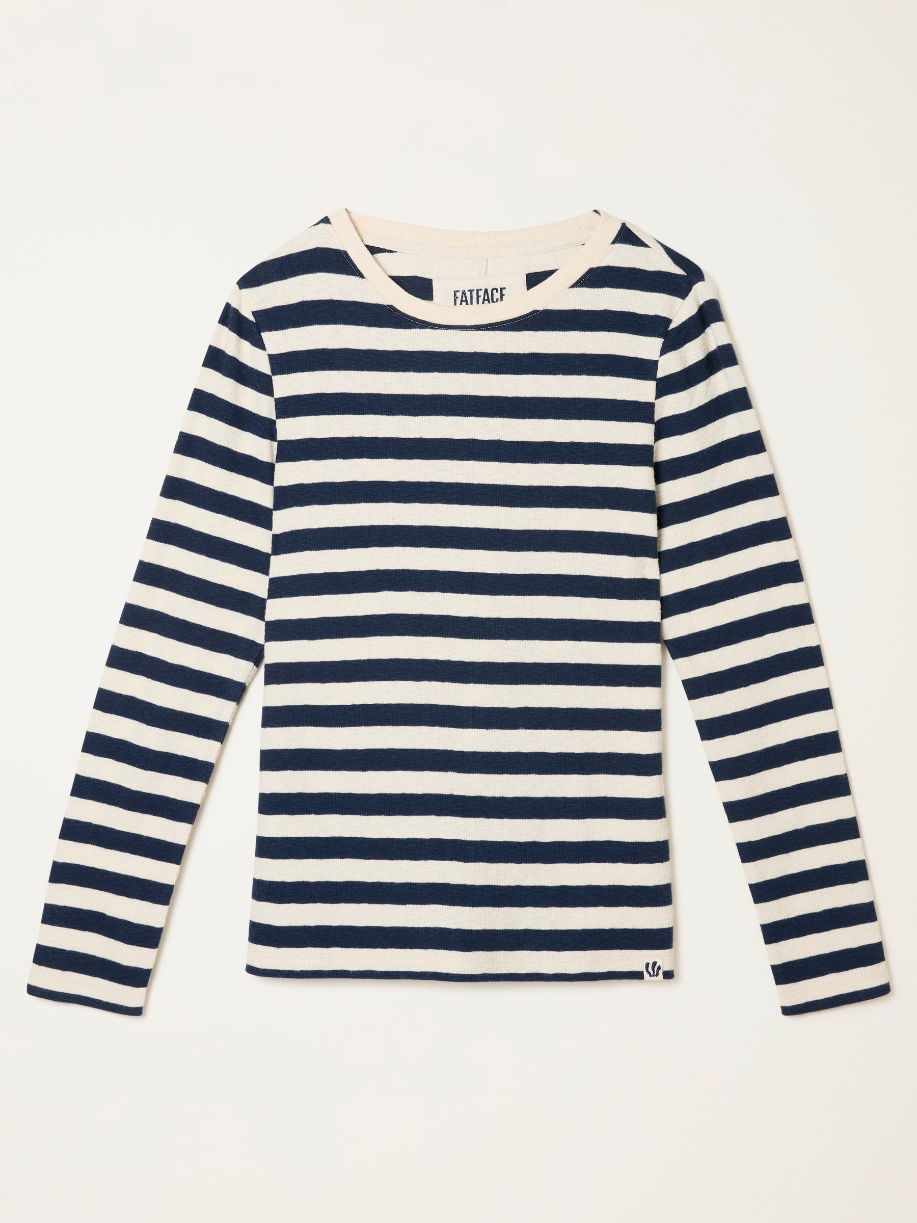 Callie Navy Stripe Long Sleeve Top - Image 1 of 1