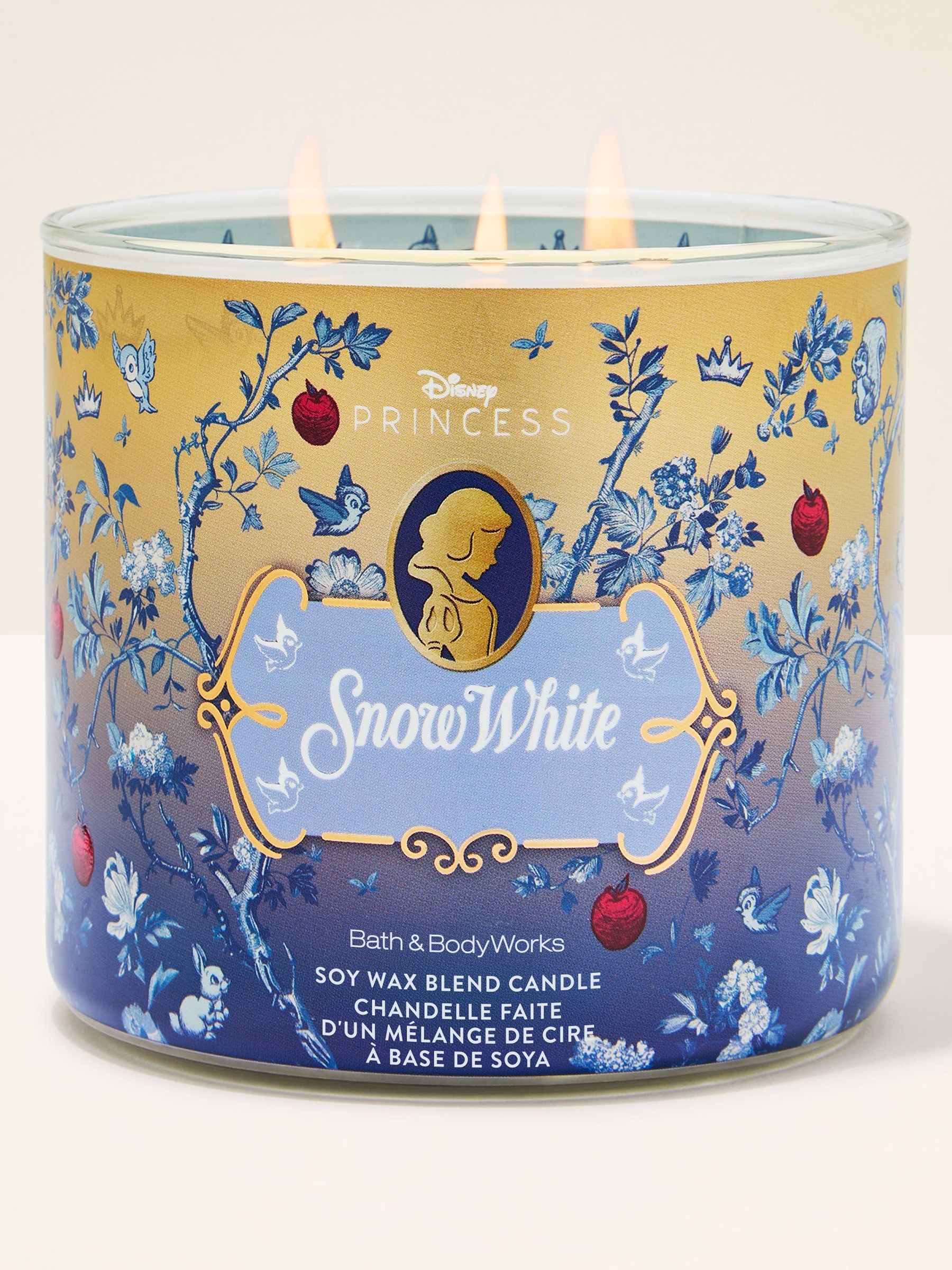 Snow White 3-Wick Candle 411g - Image 1 of 4