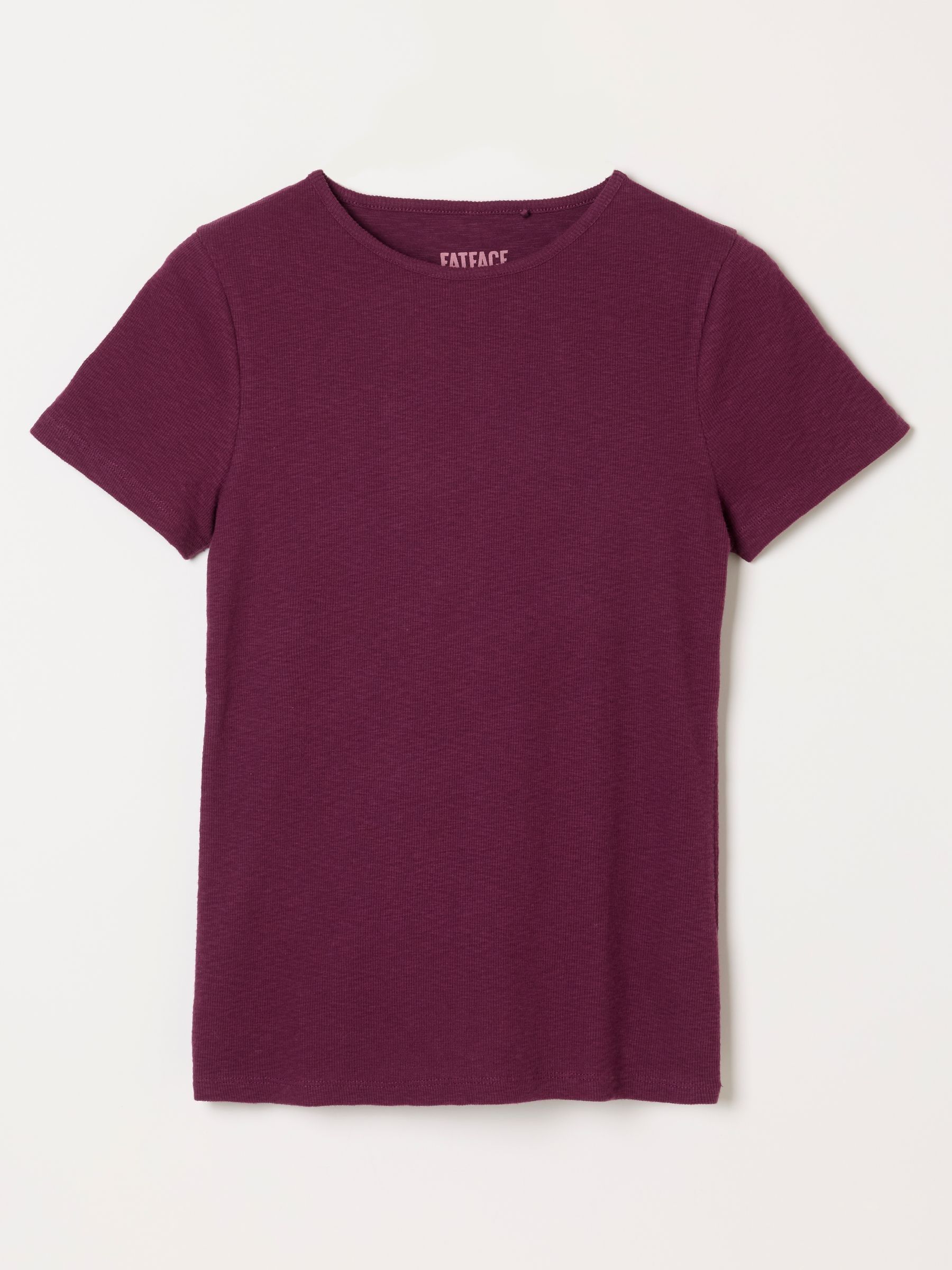Celia Plum Purple Short Sleeve T-Shirt - Image 6 of 6