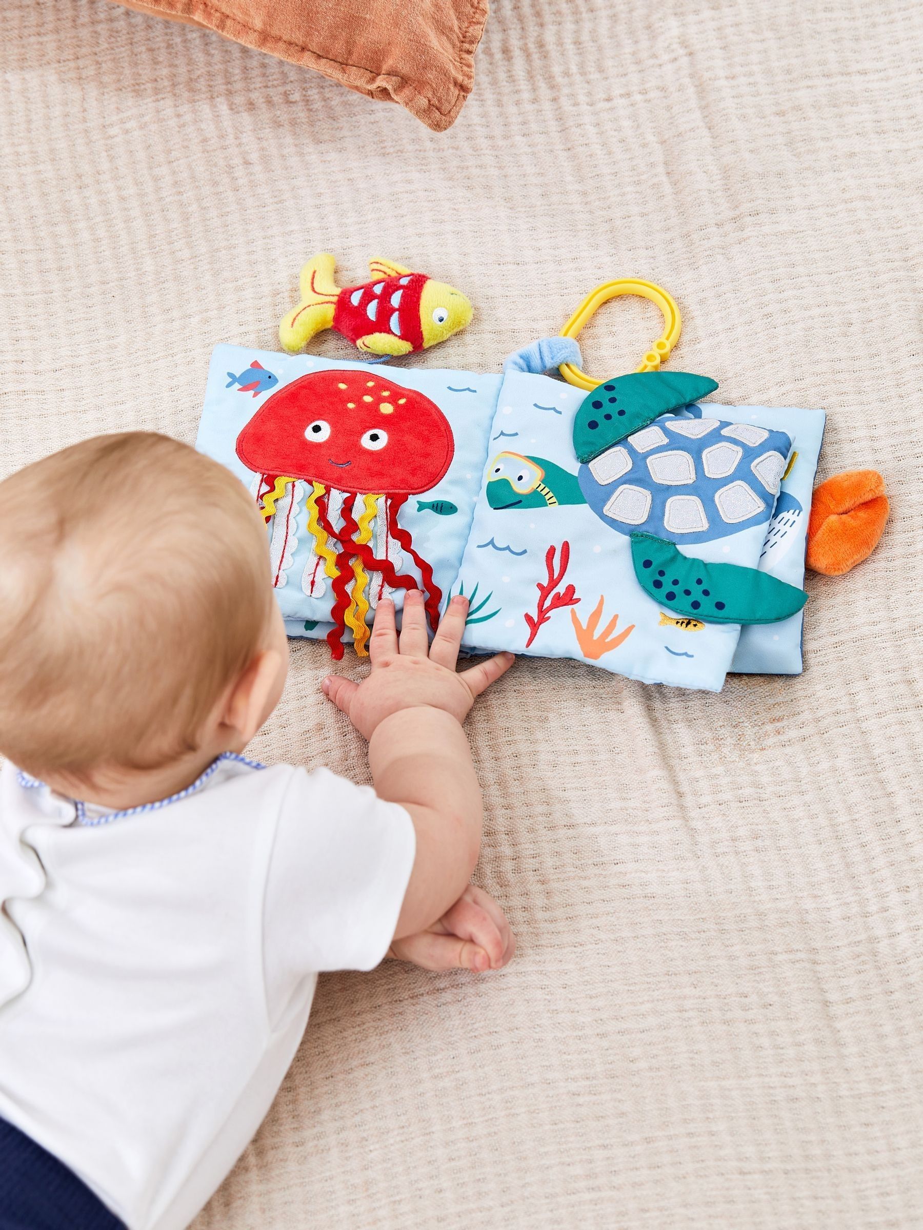 Under the Sea Fabric Sensory Book - Image 3 of 6