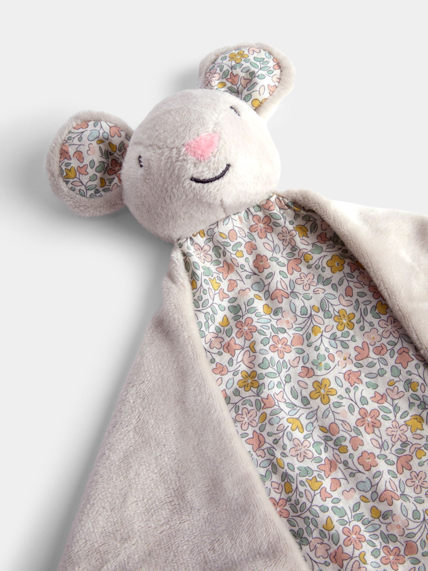 Floral Mouse Baby Comforter - Image 2 of 4 Floral Mouse Baby Comforter - Image 2 of 4