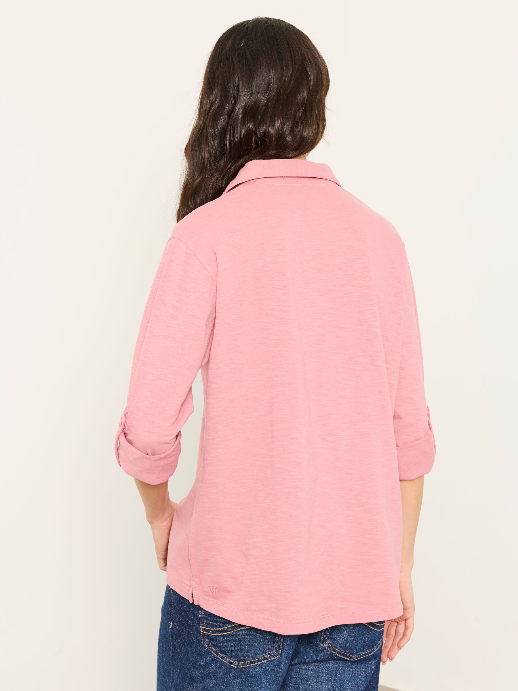 Paige Pink Jersey Shirt - Image 2 of 4 Paige Pink Jersey Shirt - Image 2 of 4
