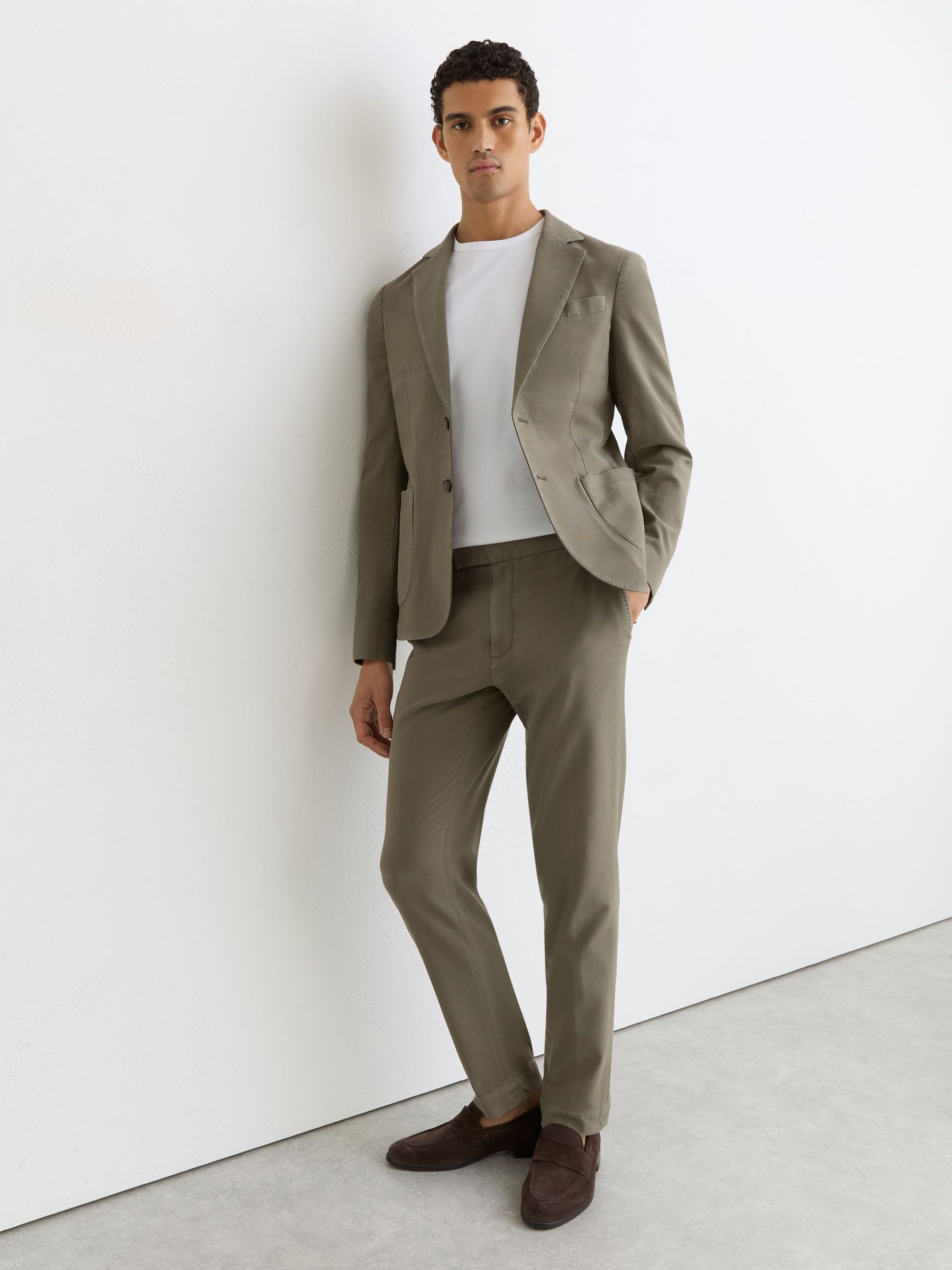 Suit Trousers in Dark Green - Image 6 of 7