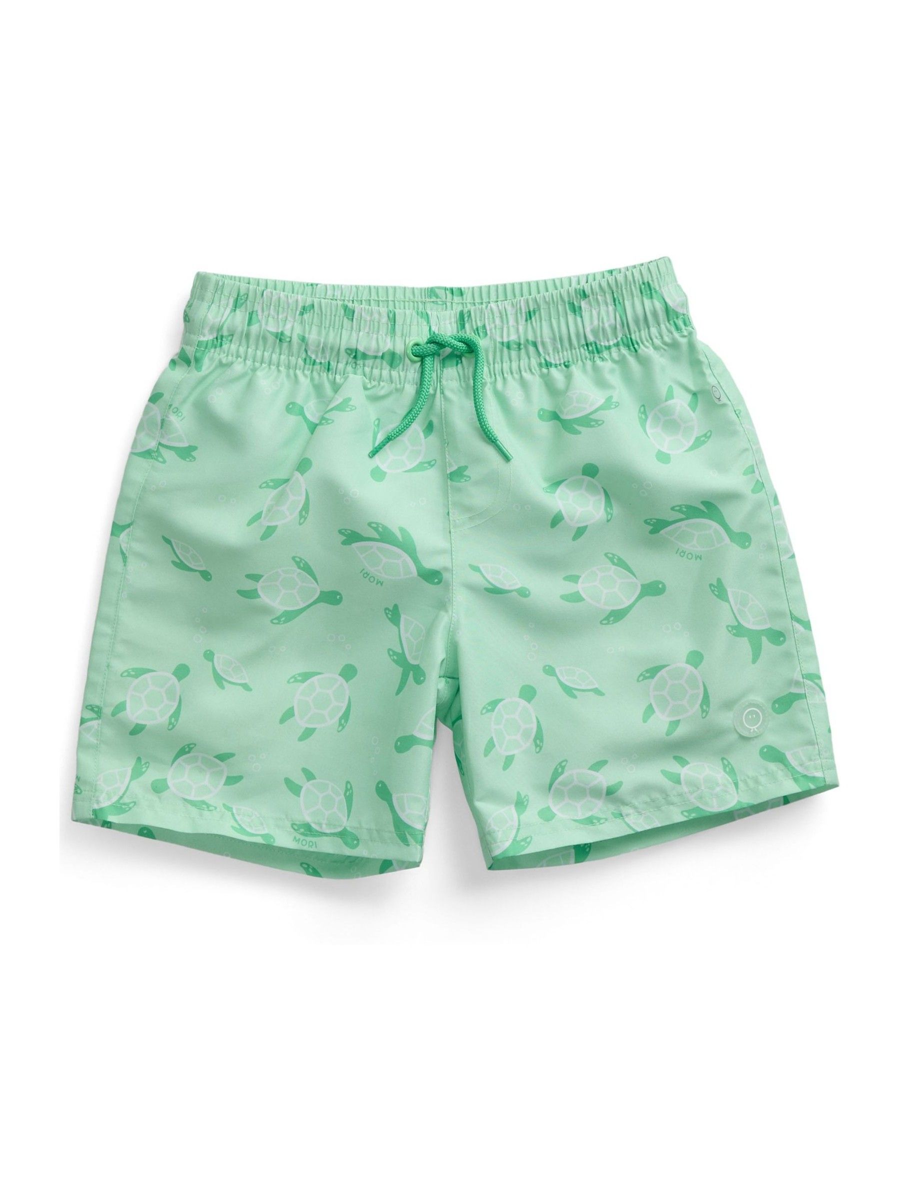 MORI Green Sea Turtle Sun Safe Swim Shorts - Image 4 of 5