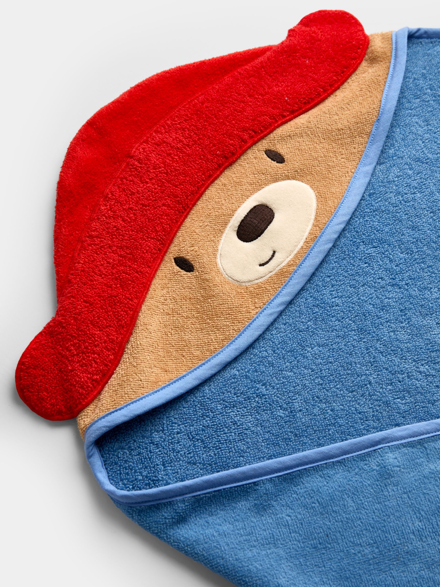 Mid Blue Paddington Baby Hooded Towel - Image 4 of 4 Mid Blue Paddington Baby Hooded Towel - Image 4 of 4