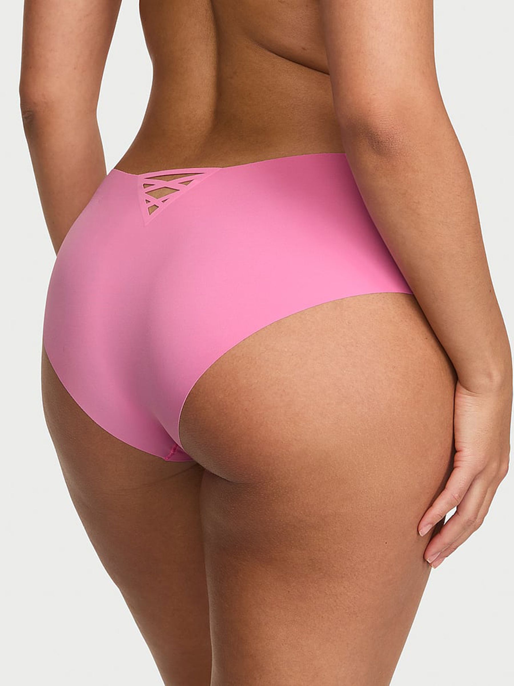 Sexy Little Pink Cheeky Strappy Back Knickers - Image 2 of 2