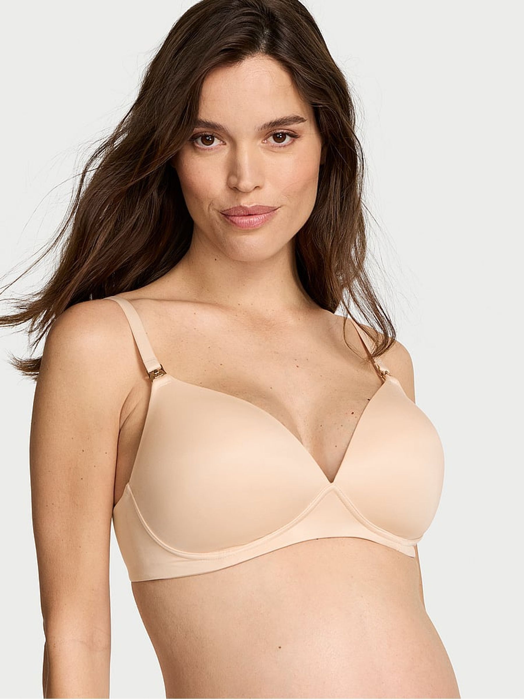 Marzipan Nude Non Wired Lightly Lined Nursing Bra - Image 1 of 3