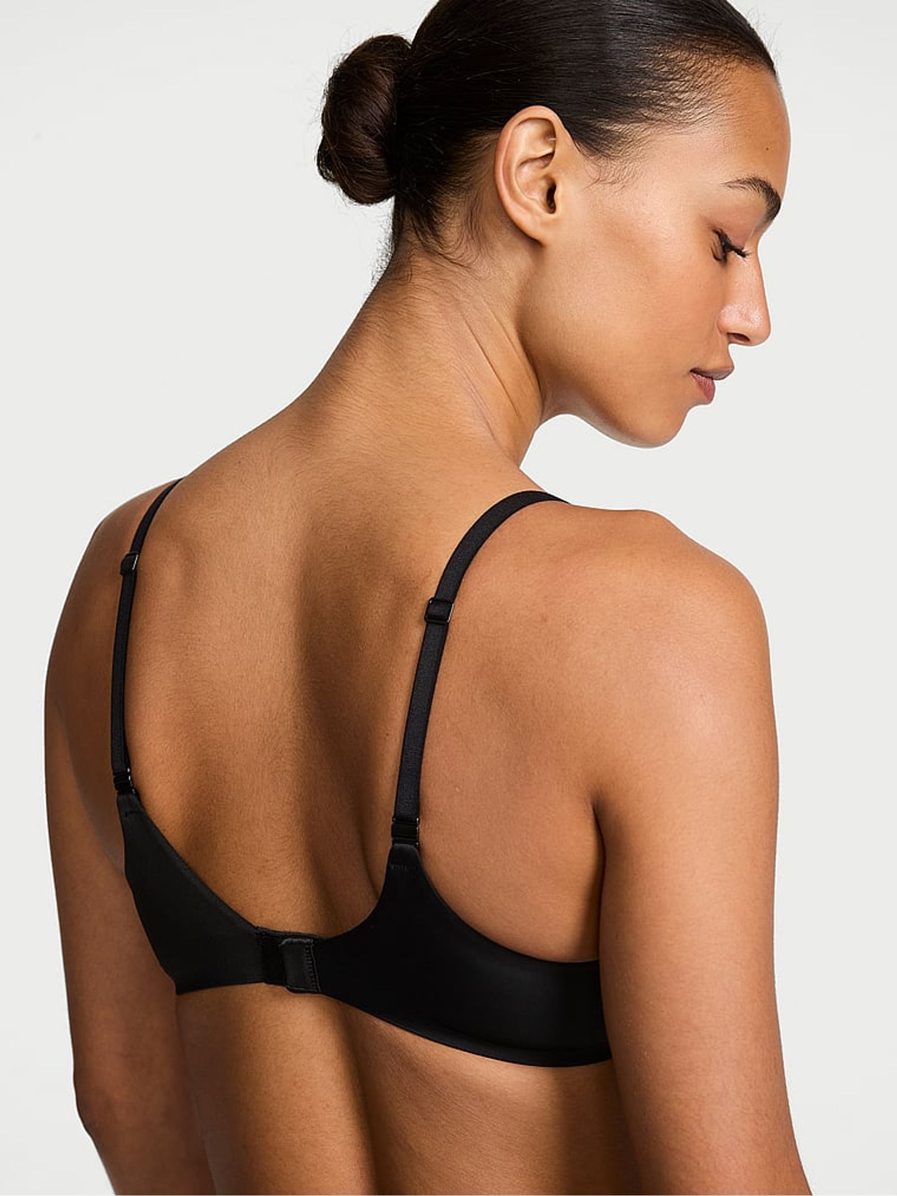 Black Lightly Lined Balcony Flexfactor Bra - Image 3 of 3