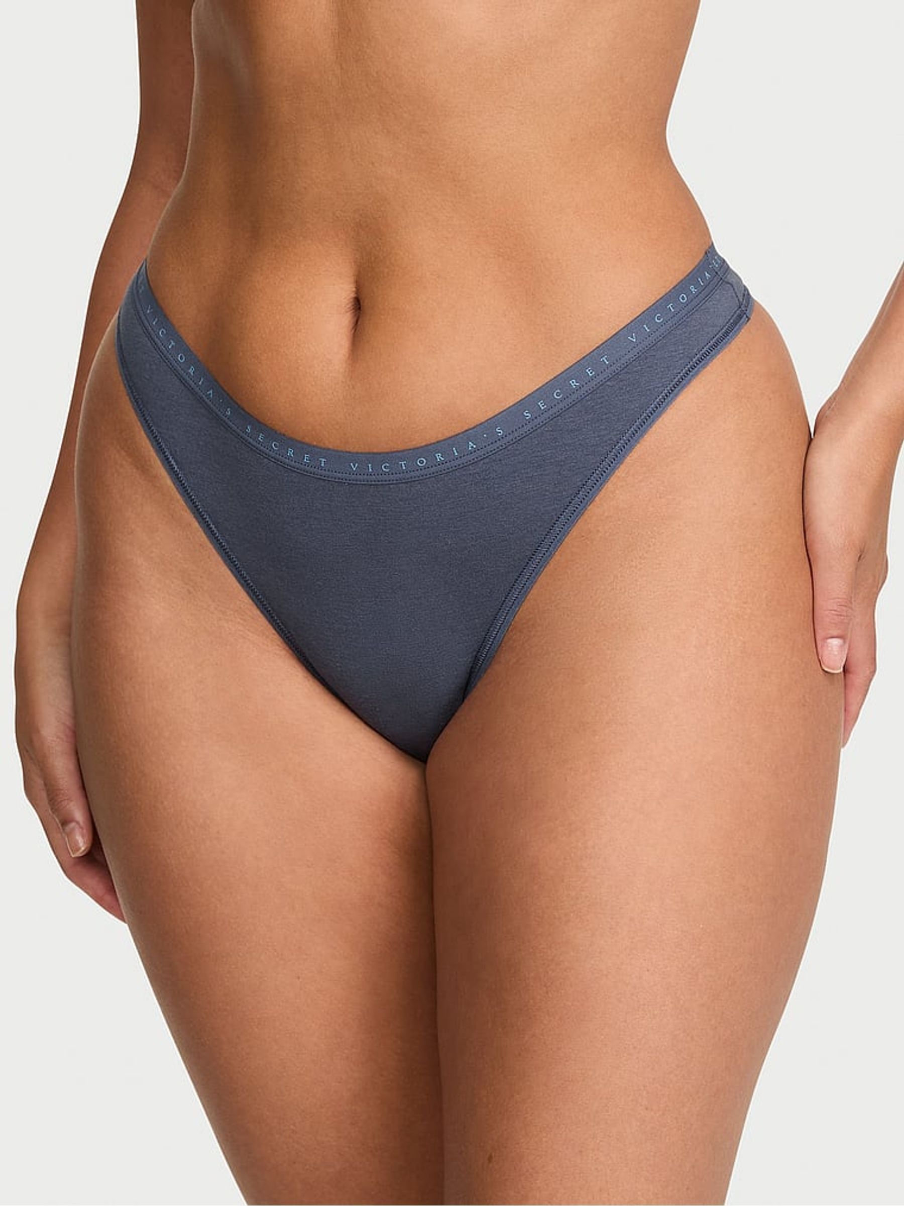 Bluestream Blue Thong Knickers - Image 1 of 2