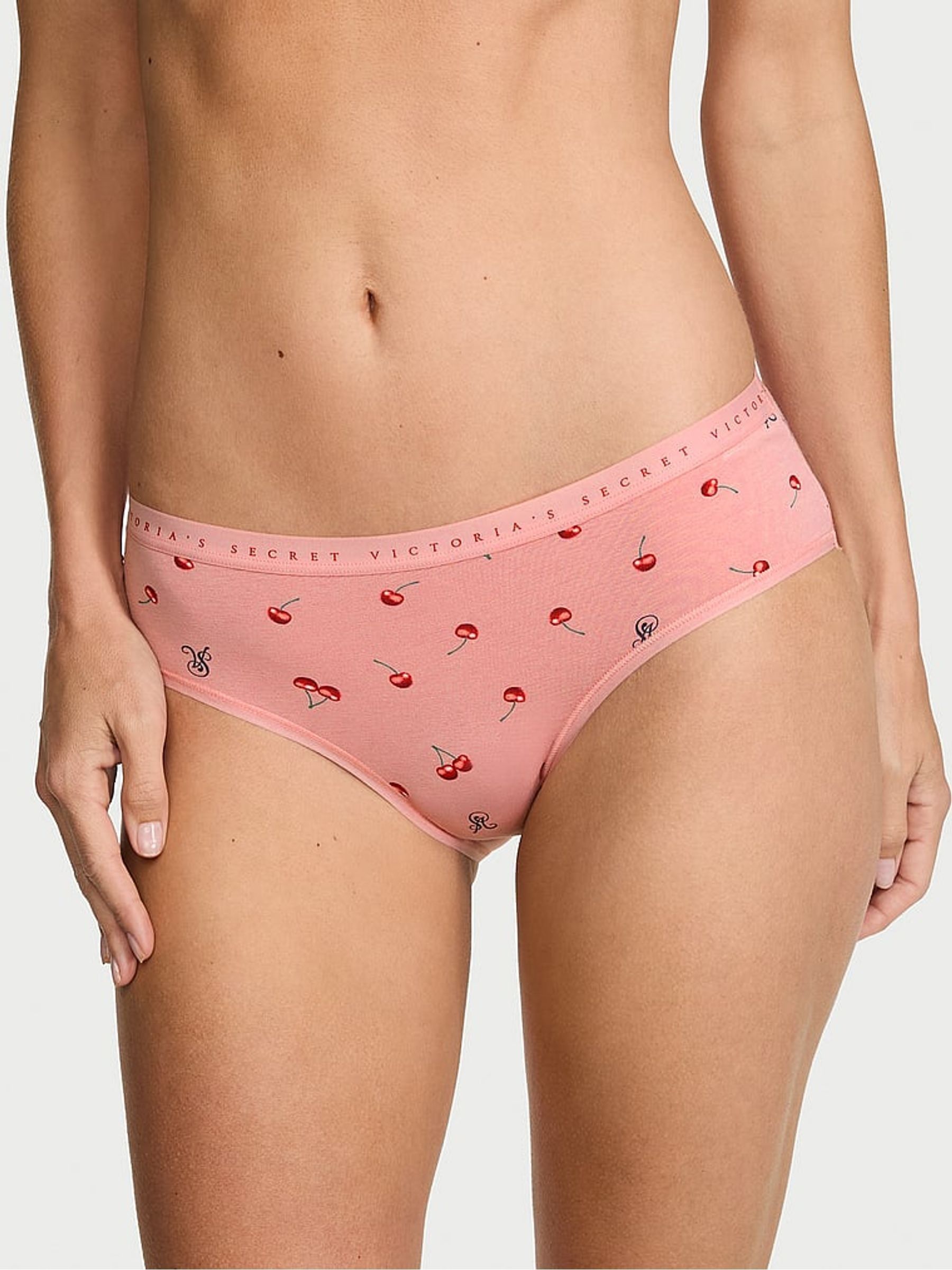 Pink Cherries Hipster Knickers - Image 1 of 2