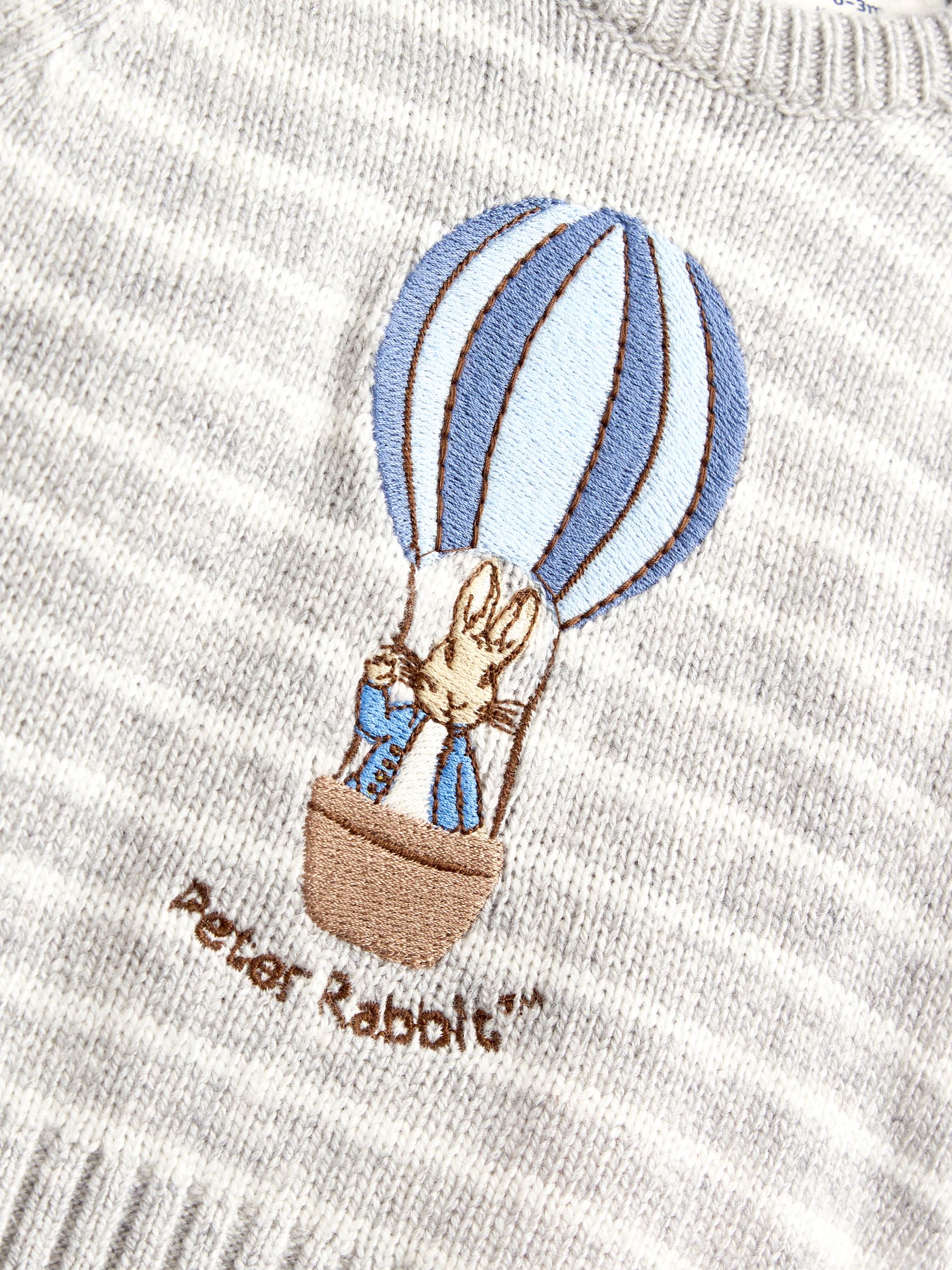 Grey Peter Rabbit Knitted Jumper & Leggings Set - Image 6 of 7