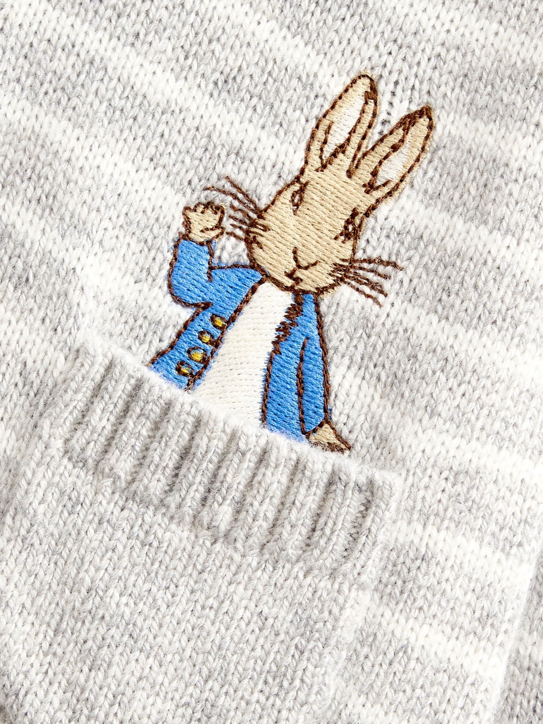 Grey Peter Rabbit Knit All-In-One - Image 4 of 4
