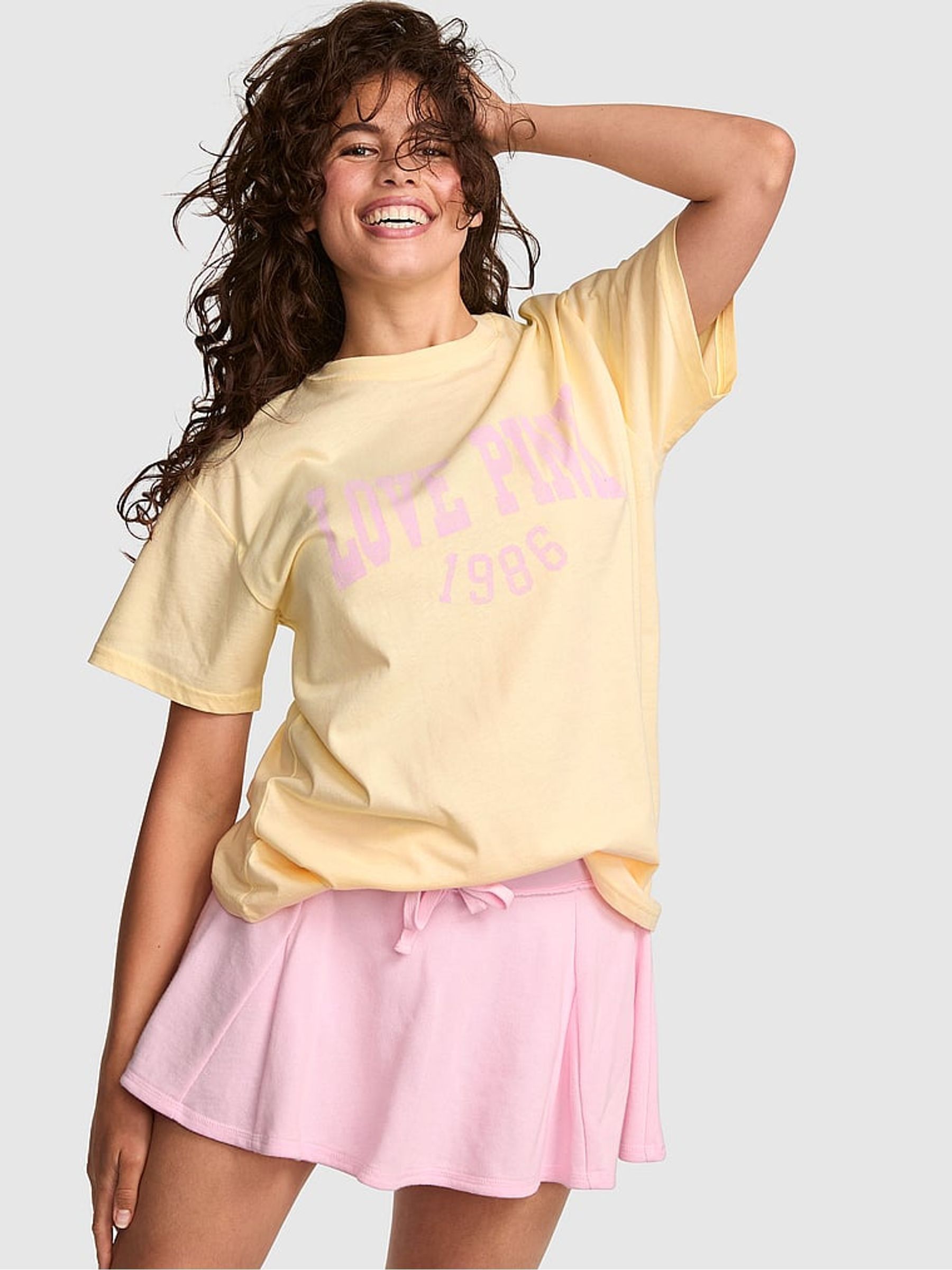Anise Flower Yellow Oversized T-Shirt - Image 2 of 3 Anise Flower Yellow Oversized T-Shirt - Image 2 of 3