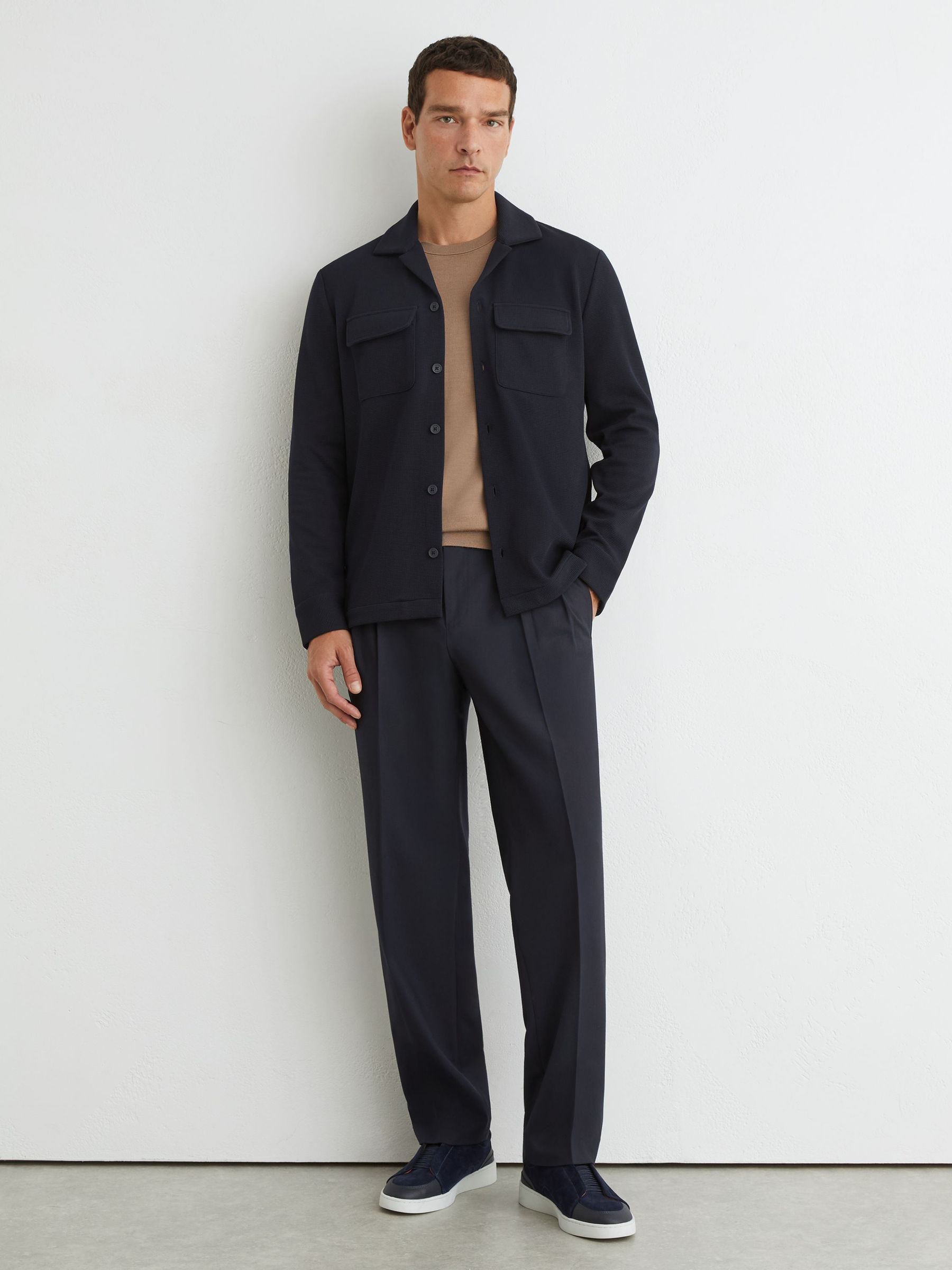 Shirt in Navy - Image 3 of 6