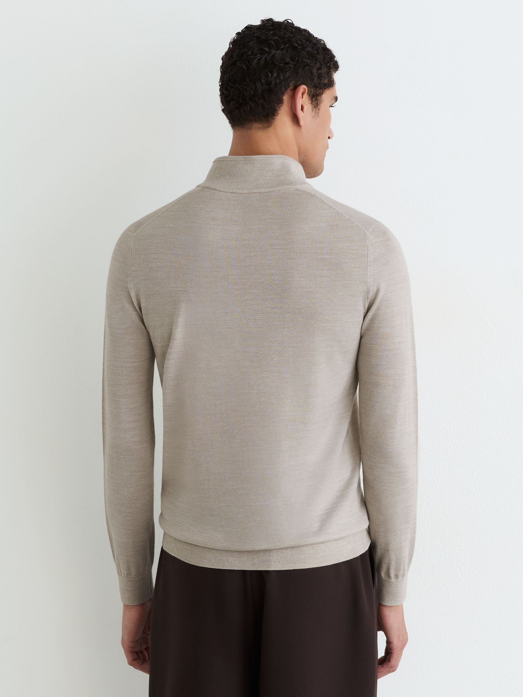 Jumper in Stone Mouline - Image 4 of 5