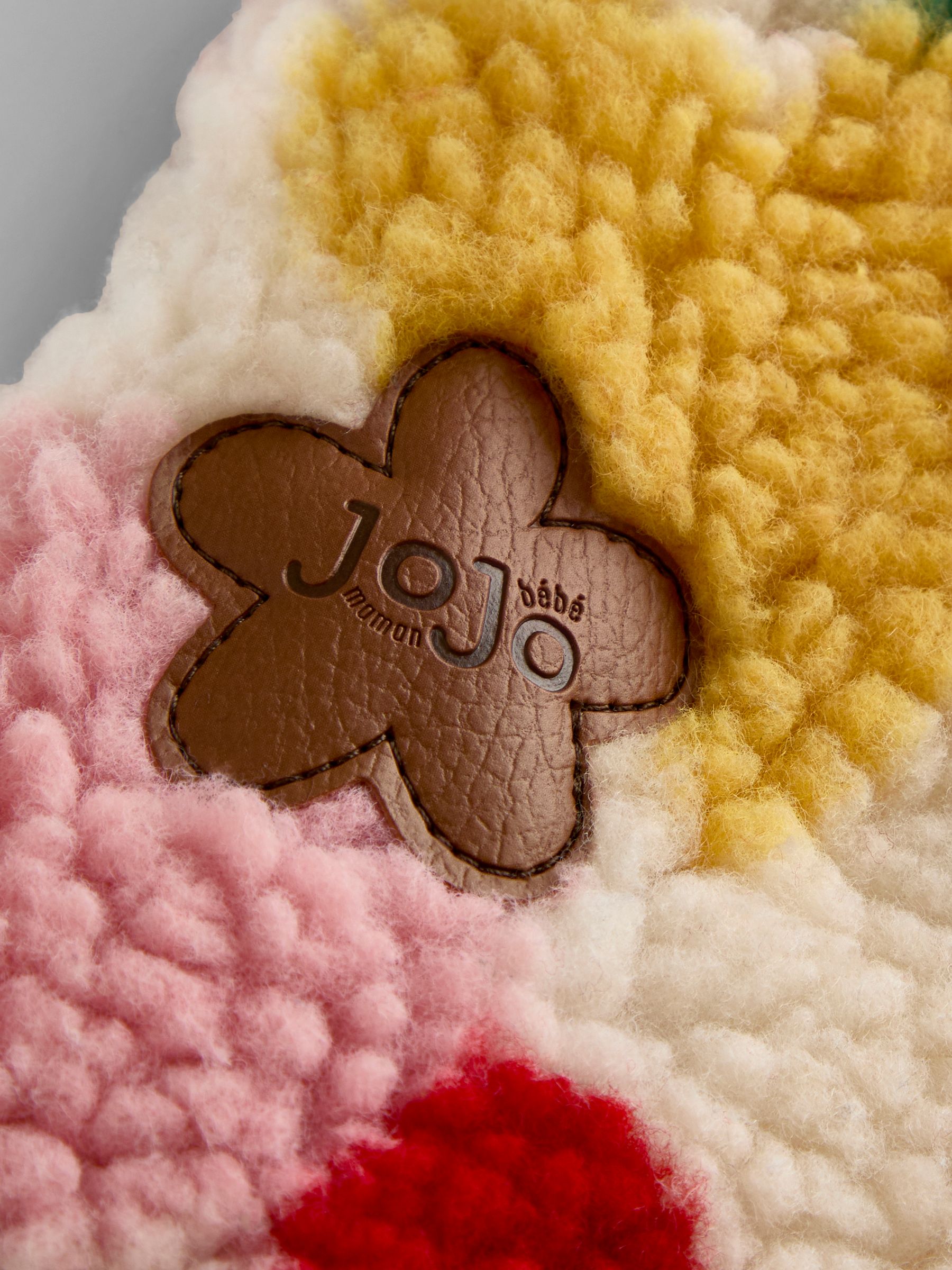 Multi Colour Hearts Half Zip Fleece Jacket - Image 4 of 4