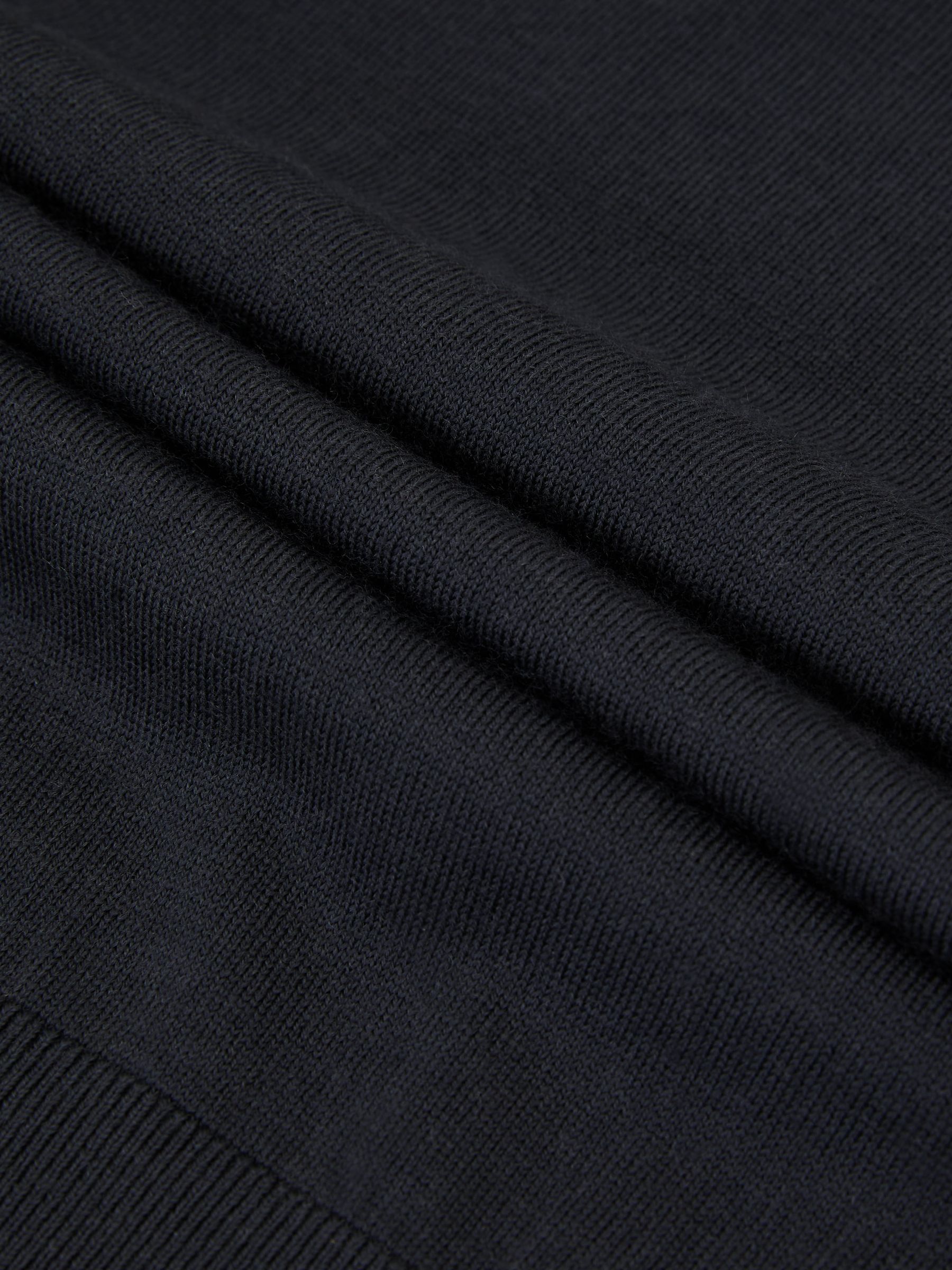 Merino Wool Crew-Neck Jumper in Vulcan Grey - Image 6 of 6