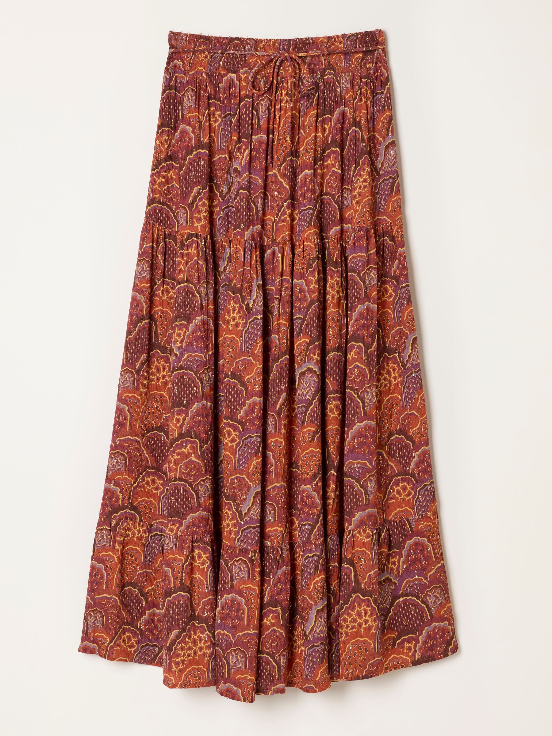 Jayla Purple Mountains Maxi Skirt - Image 6 of 6