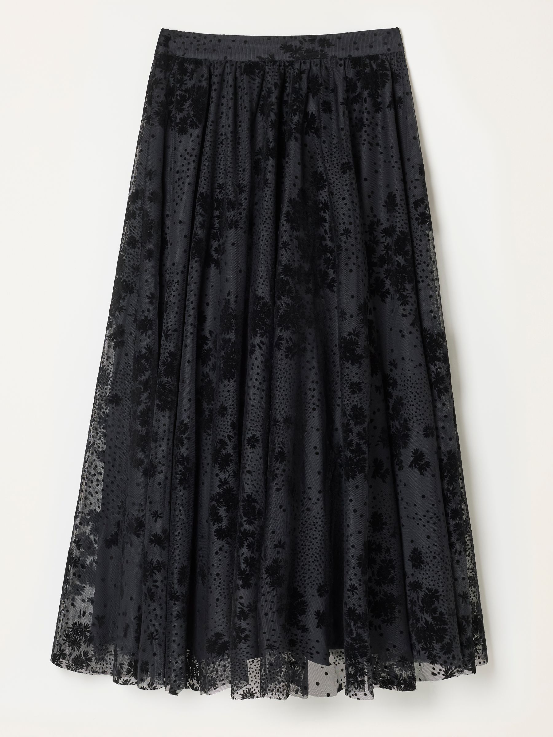 Elsie Black Spot Skirt - Image 6 of 7