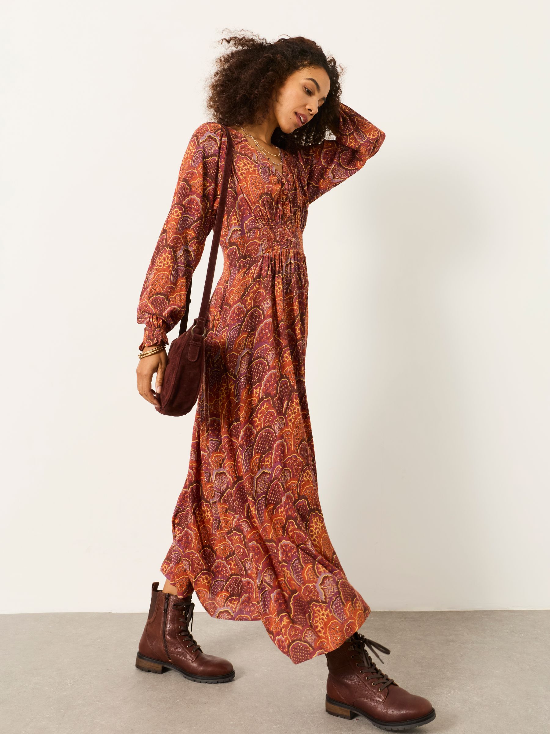 Ophelia Purple Mountains Dress - Image 4 of 5
