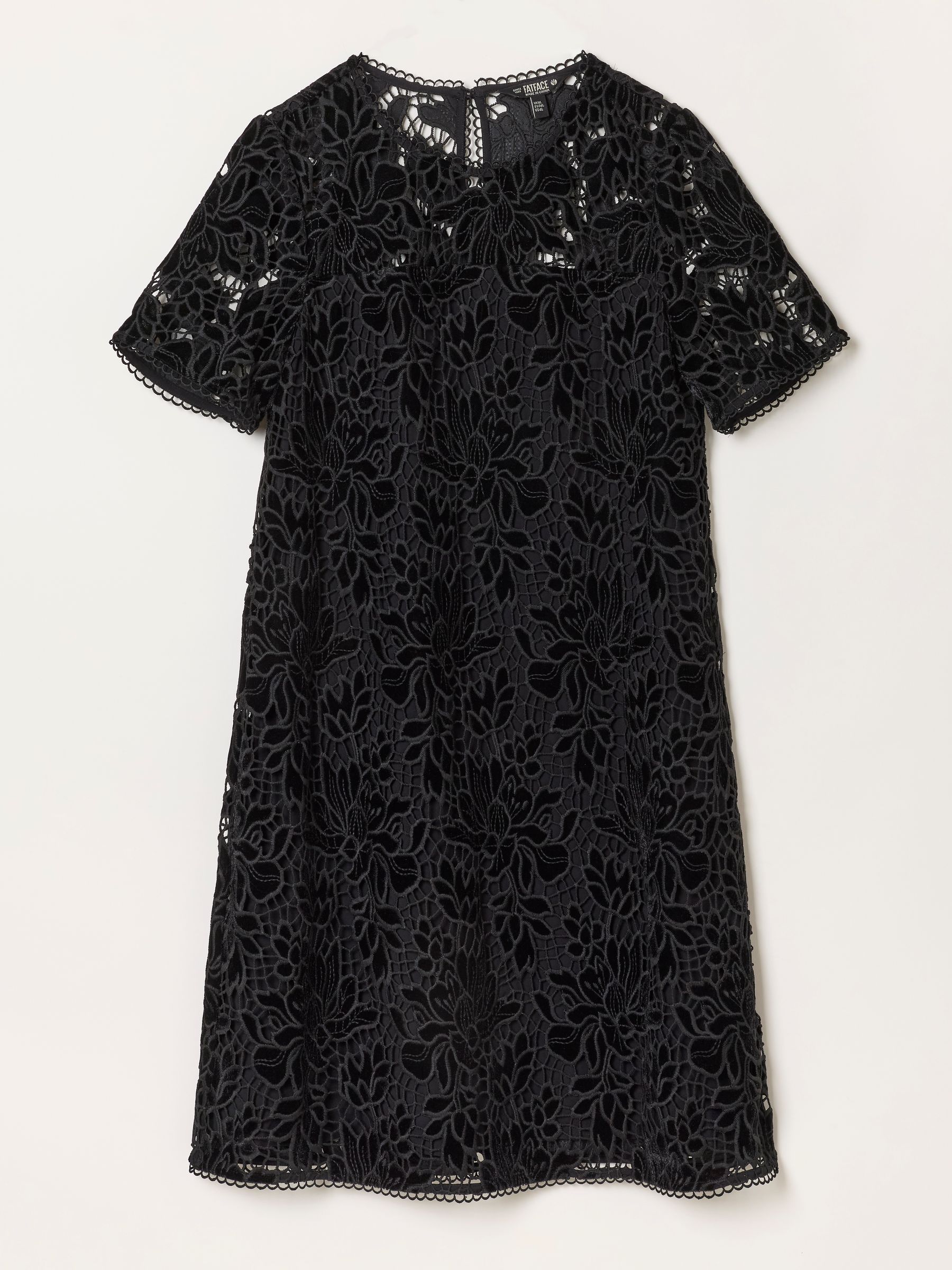 Simone Black Lace Dress - Image 5 of 6