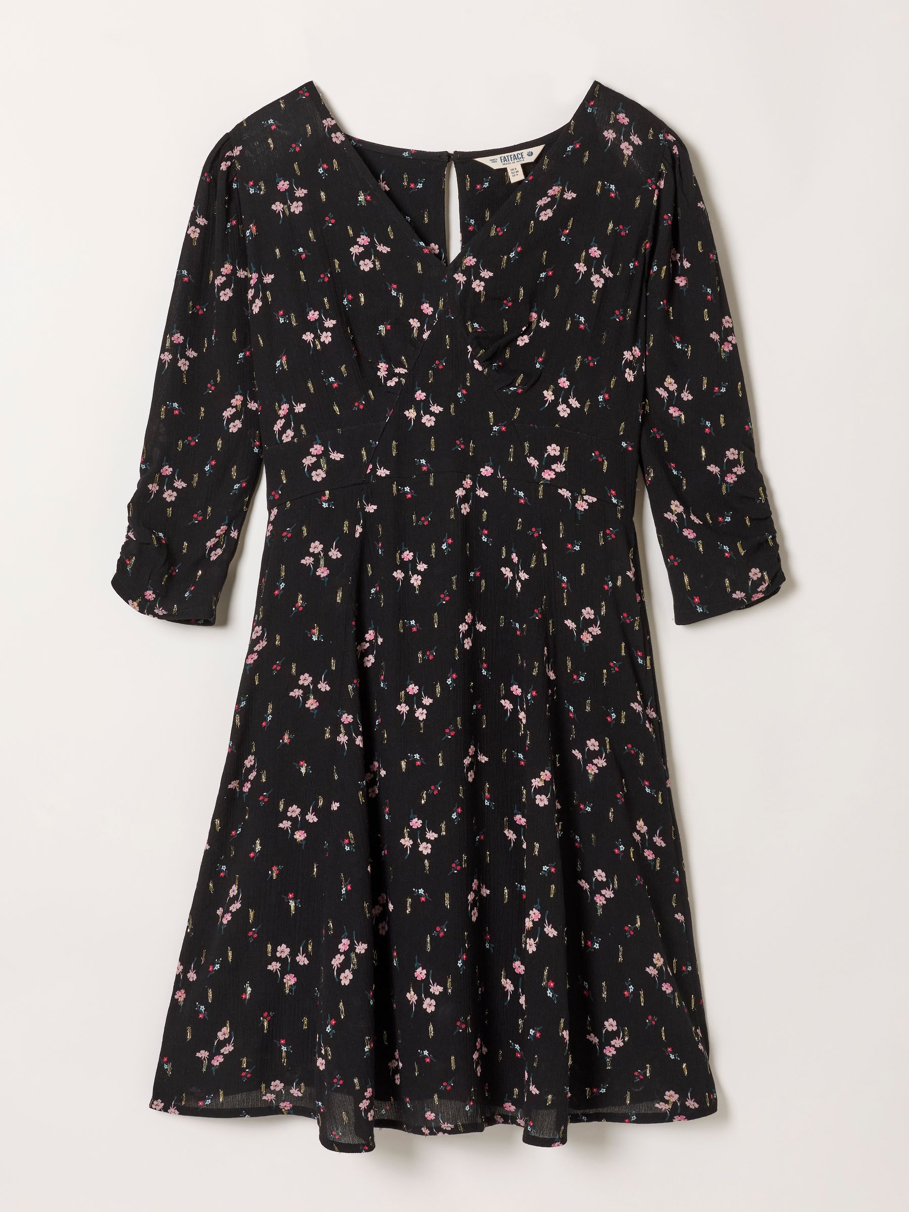 Anya Black Roses Spot Dress - Image 1 of 2 Anya Black Roses Spot Dress - Image 1 of 2