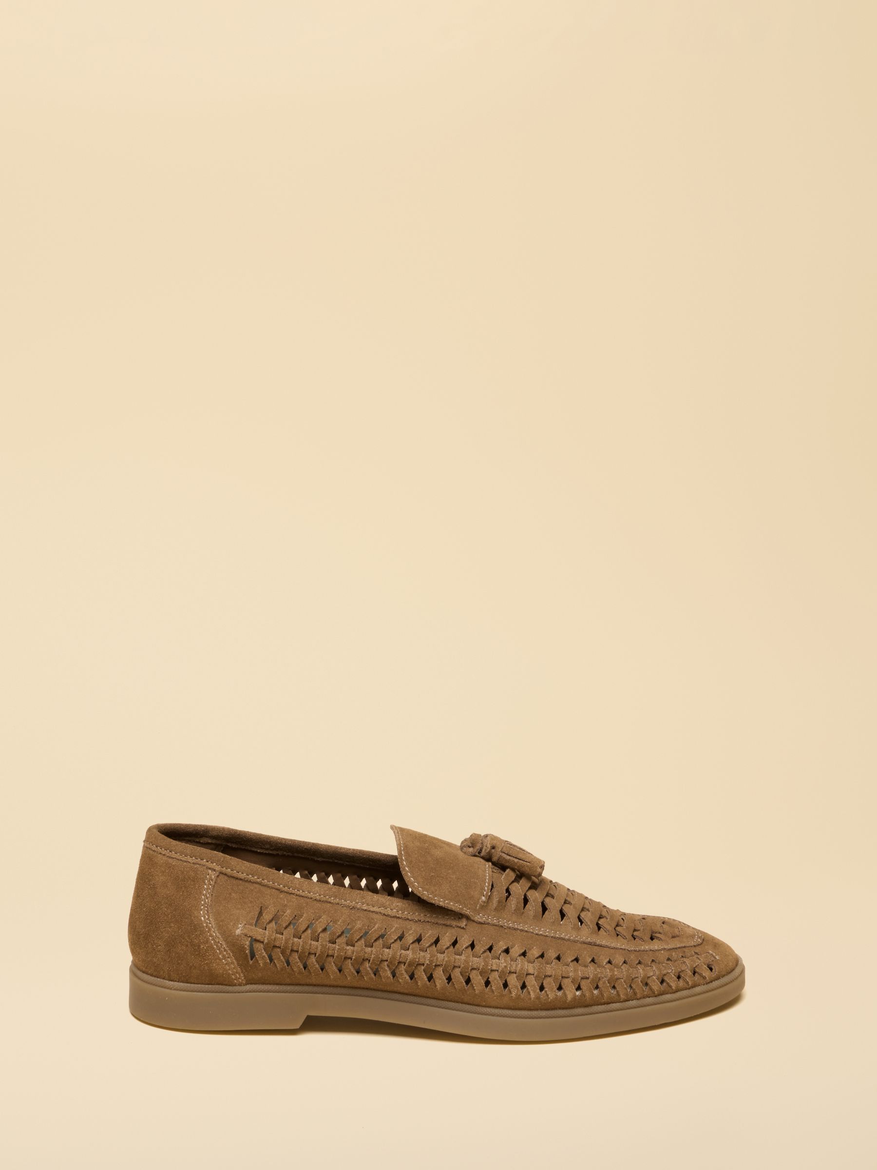 Neutral Weave Loafers - Image 3 of 5