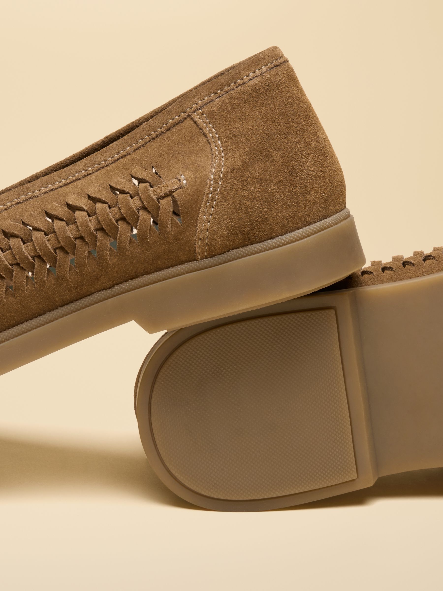 Neutral Weave Loafers - Image 5 of 5