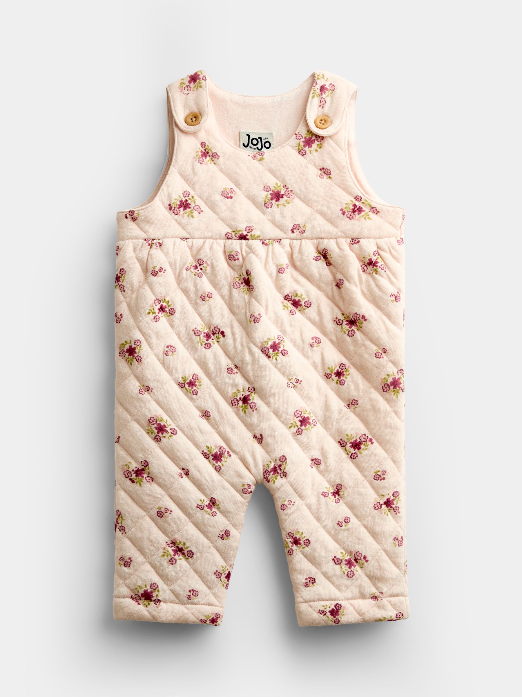 Pink Floral Dungaree Set - Image 4 of 6