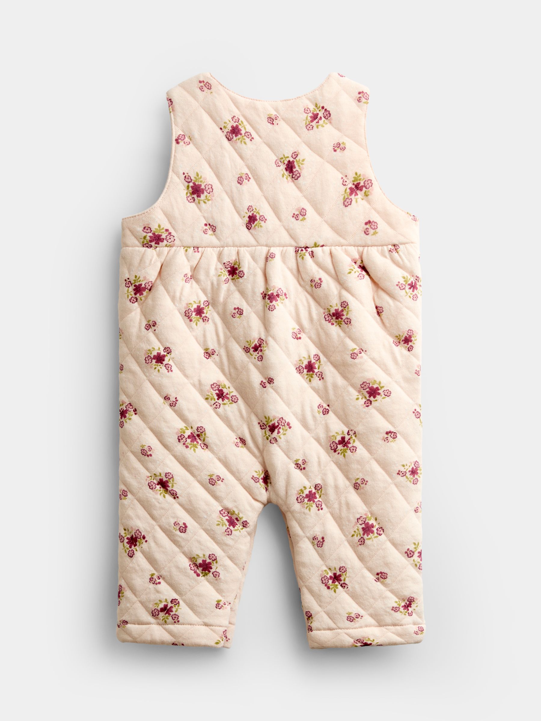 Pink Floral Dungaree Set - Image 5 of 6
