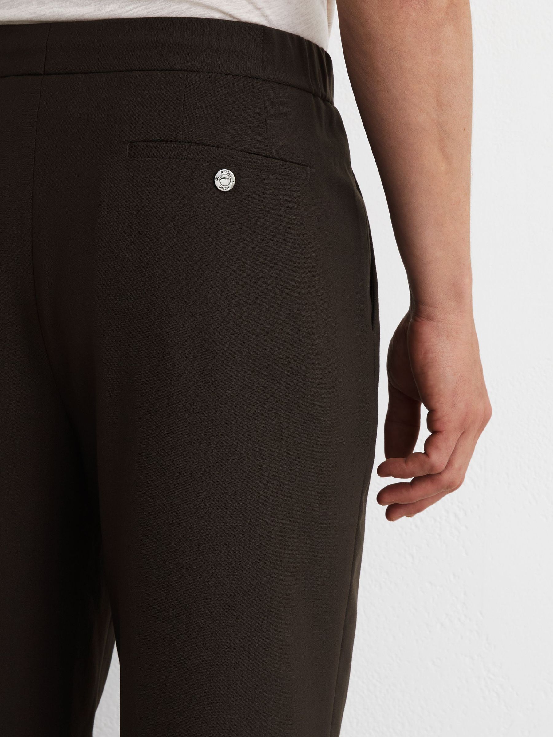Relaxed Trousers in Brown - Image 5 of 7